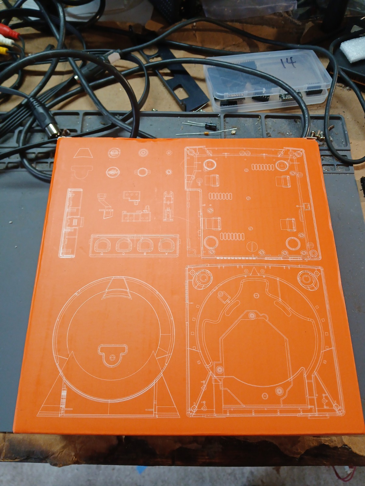 DREAMCAST CLEAR PLASTIC SHELL | US SELLER | NEW IN BOX