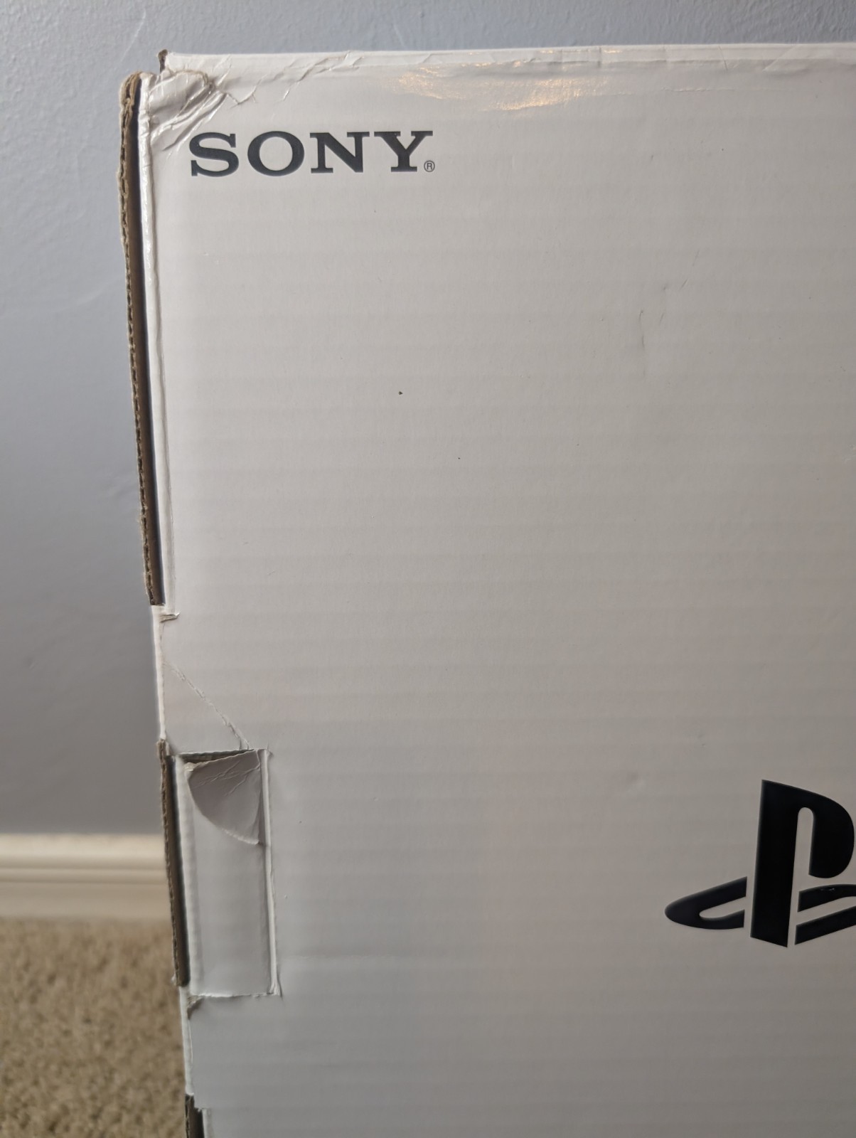 Sony PlayStation 4 PS4 Slim 1TB Console CUH-2215B Controller Cables Box Horizon