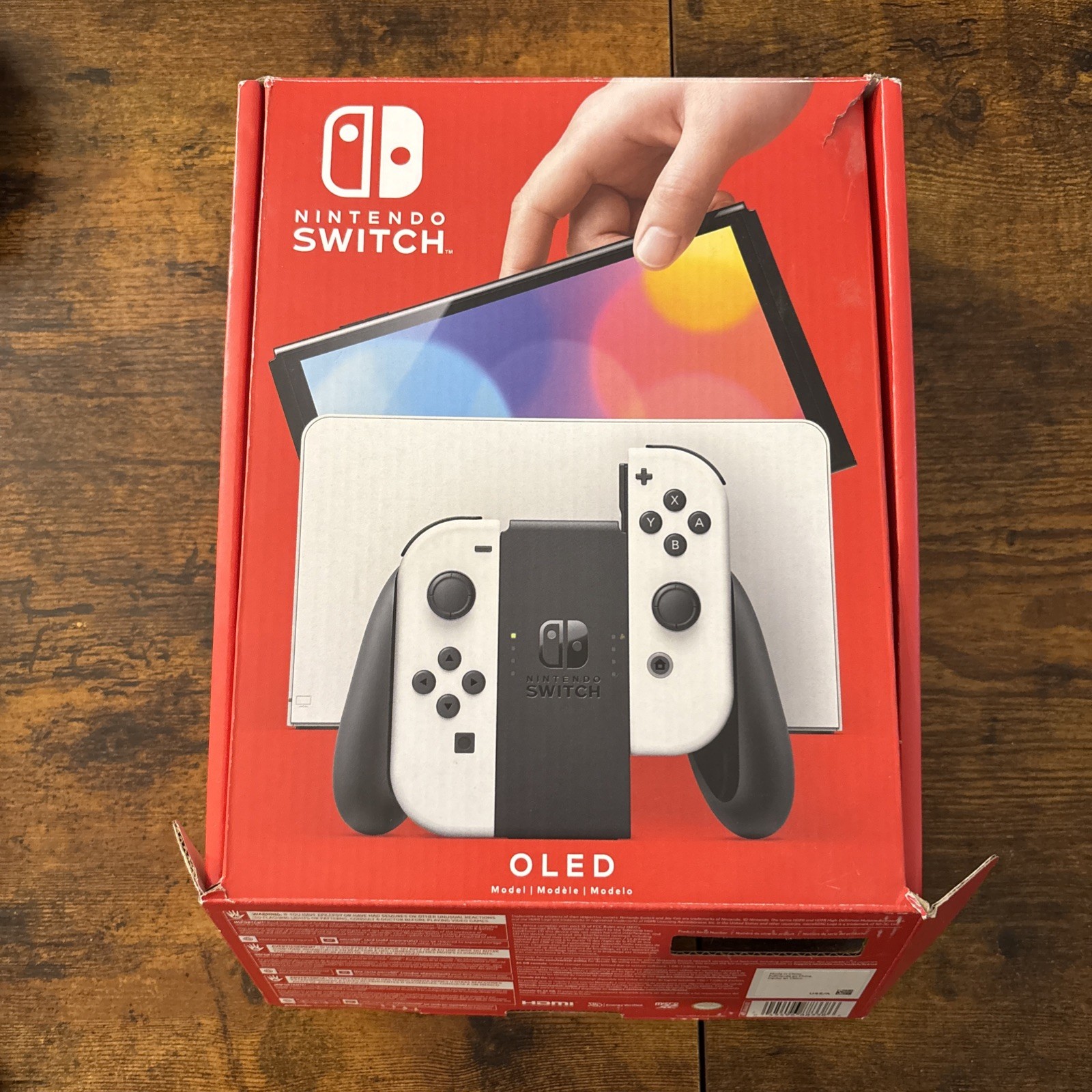 Nintendo Switch OLED HEG-001 Handheld Console 64GB White