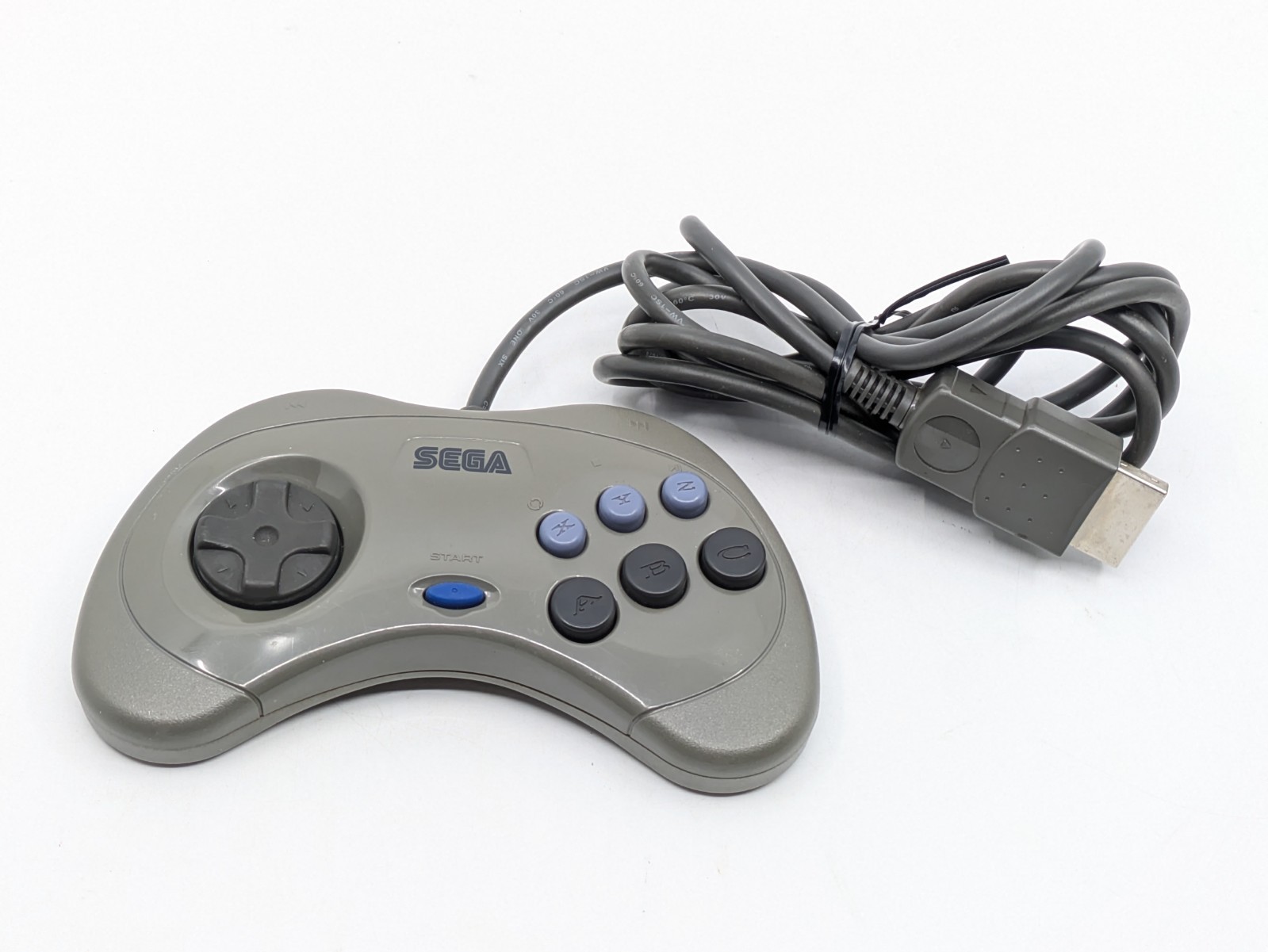 SEGA Saturn HST-3210 Gray Console Complete Set Tested Japan NTSC-J