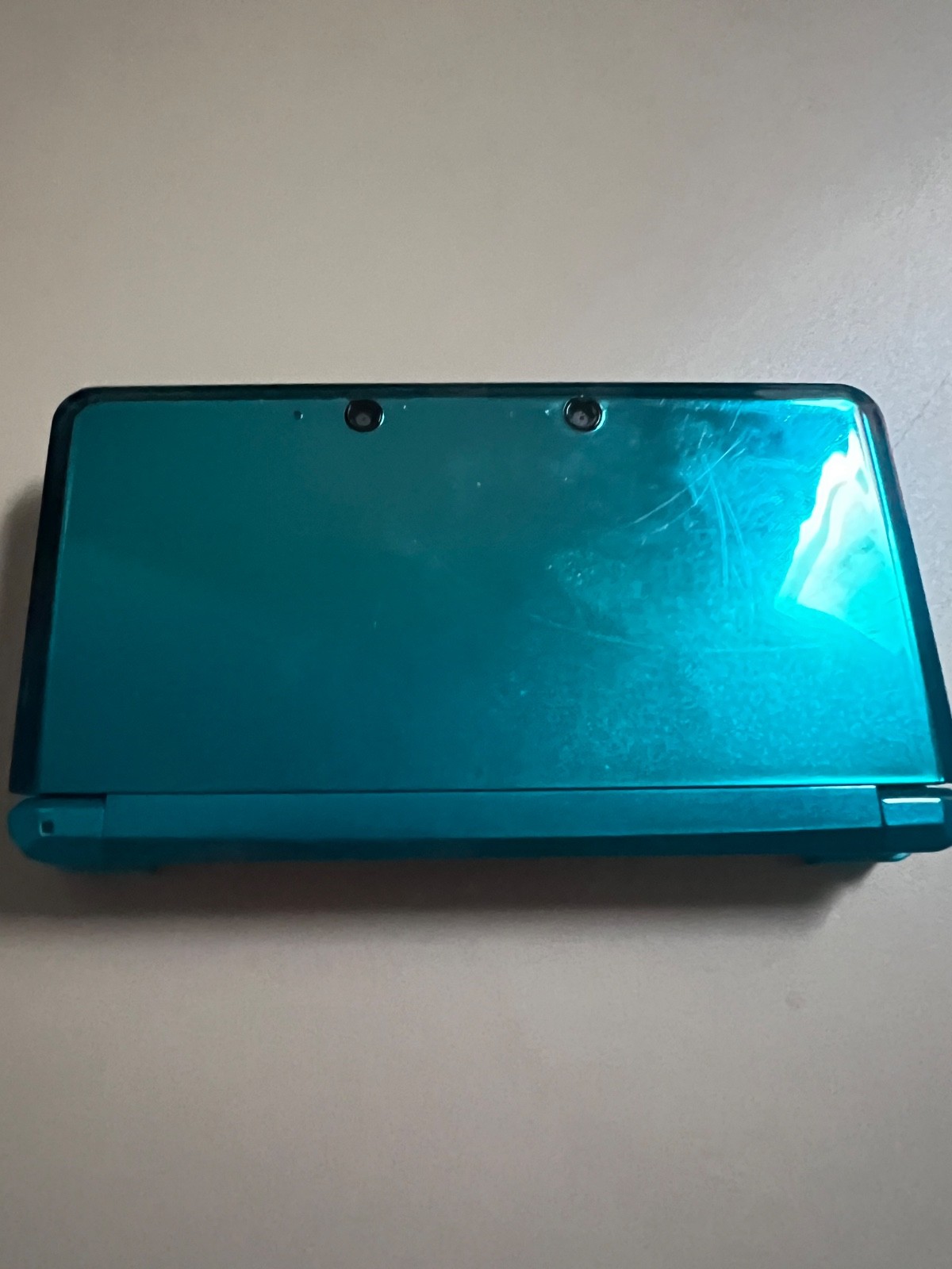 Nintendo 3DS Handheld System – Aqua Blue – No Charger