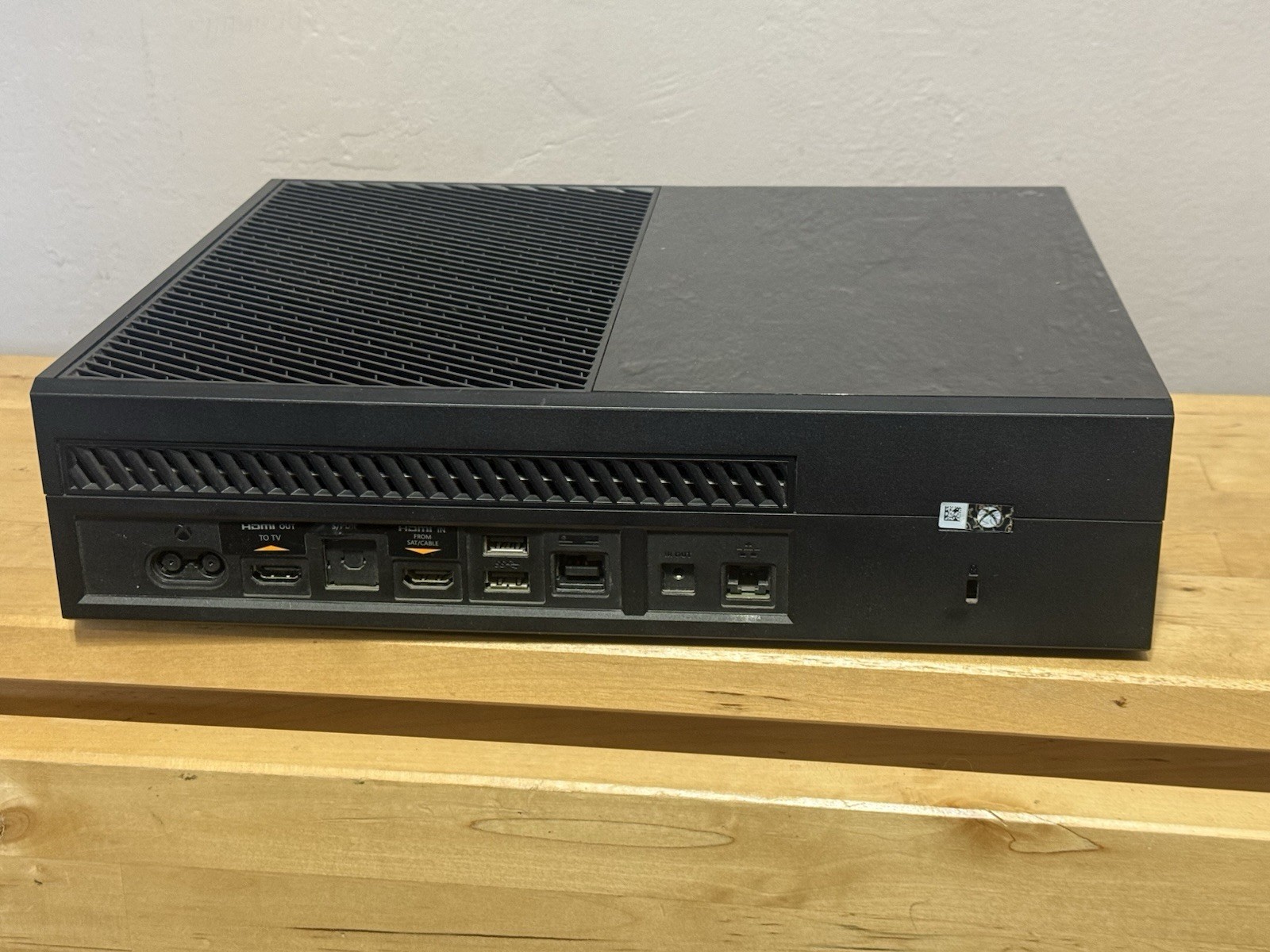 Microsoft Xbox One Console – Model 1540 – Black – Fair Condition