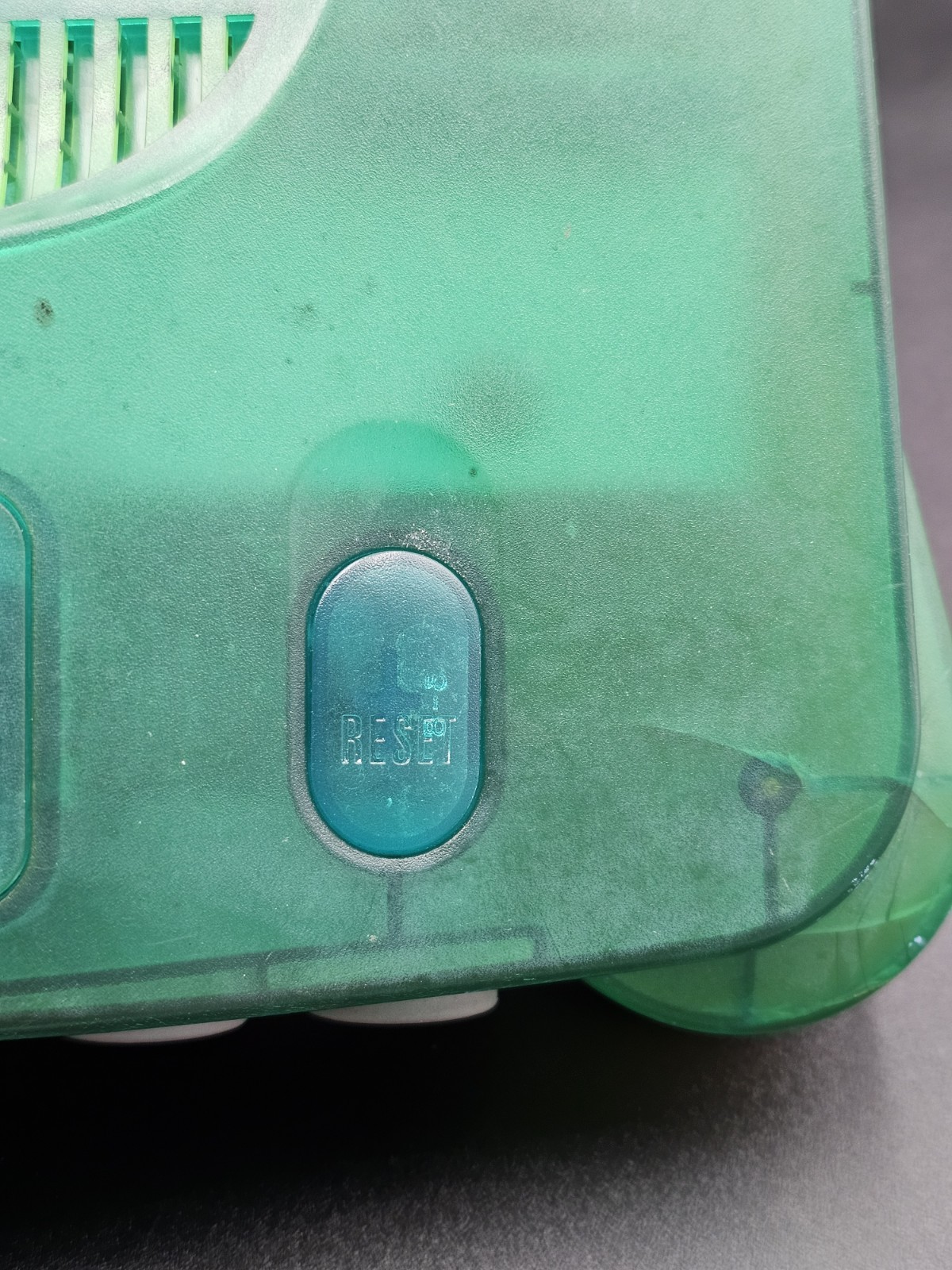 Nintendo 64 Clear Blue Console Only (READ DESCRIPTION) Poor Condition