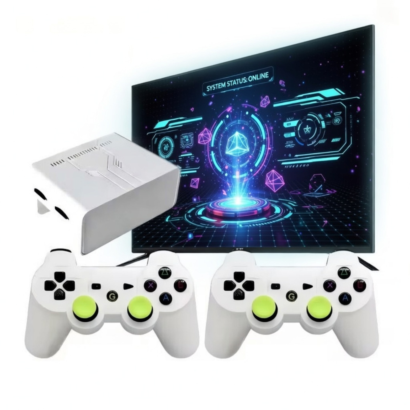 Y7 Video Game Console 256G 12000 Games Linux Wireless Rechargeable Controller