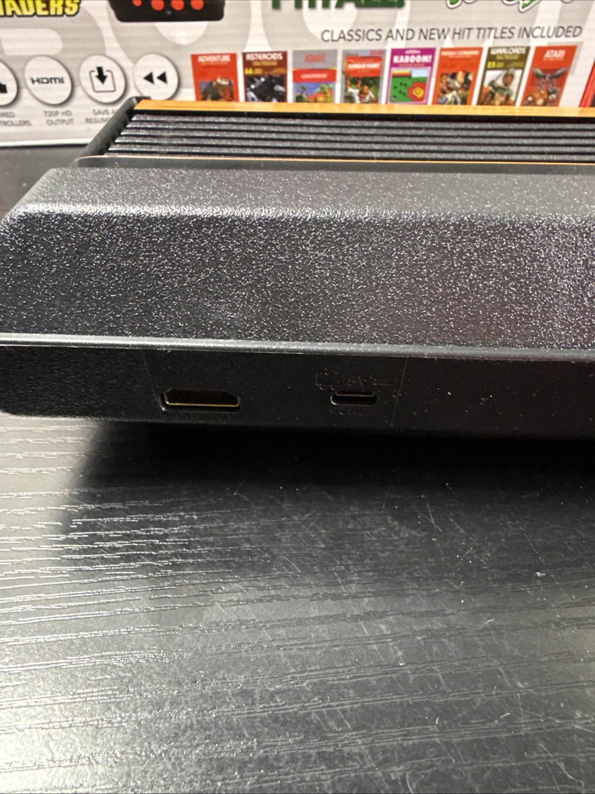 Atari Flashback 9 HDMI Retro Console 110 Built-in Games 2 Controllers