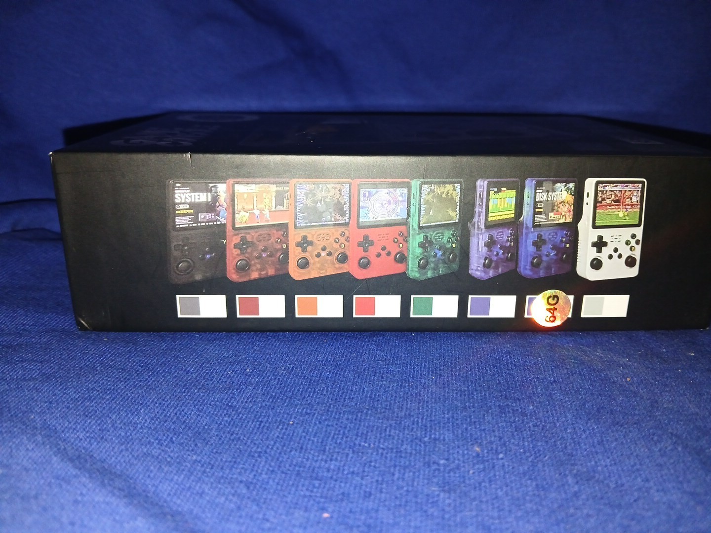 R36S Handheld Game Console Purple IPS Display 640×480 Headphone Jack
