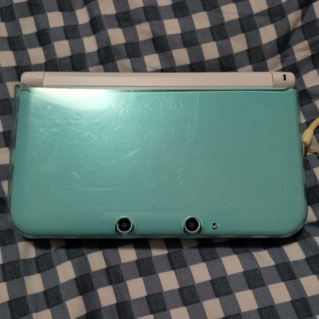 3DS/2DS/DS Light Blue Nintendo 3Ds Body With Charger And Cassette, No Box Japan