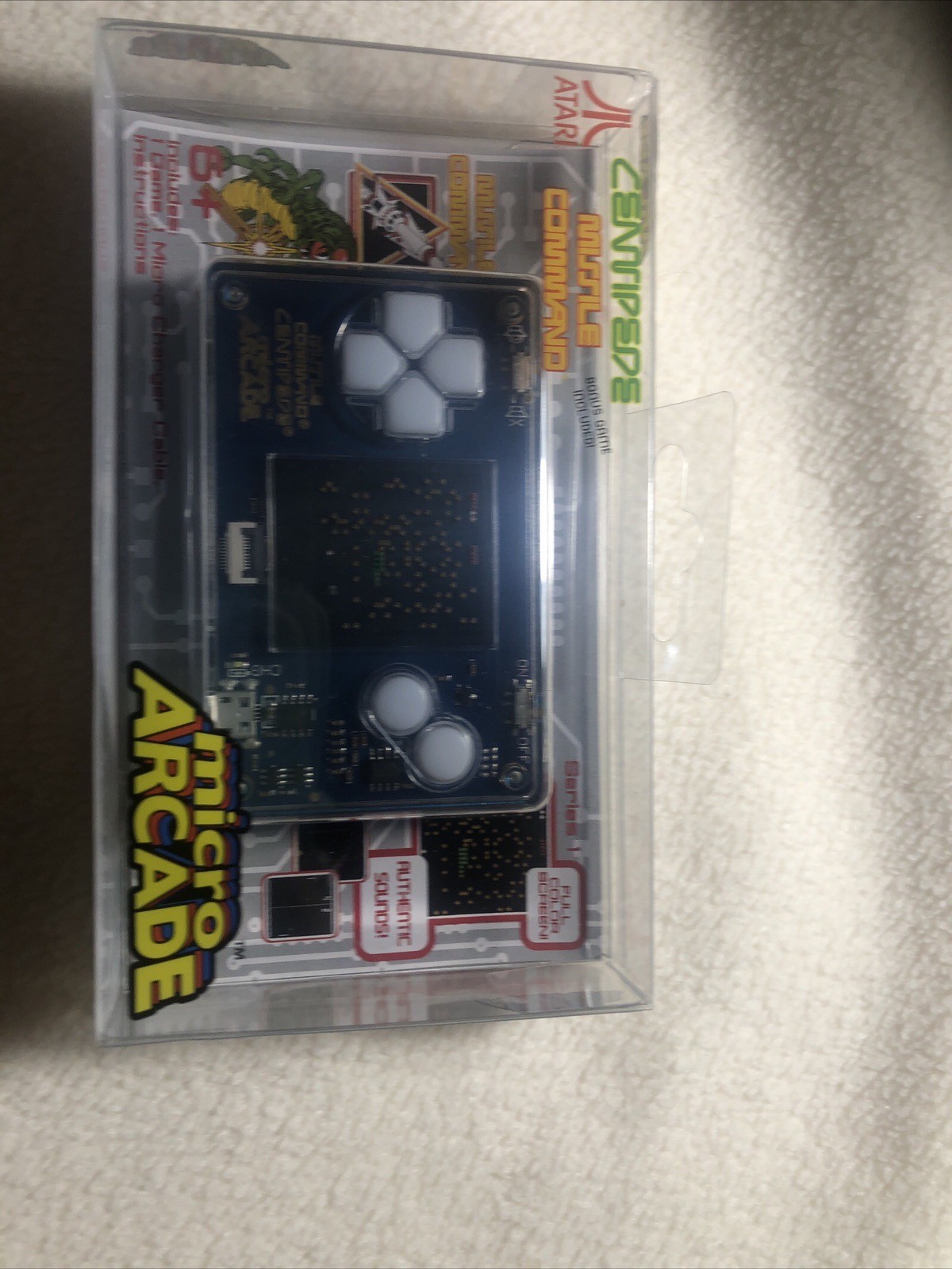 Atari Micro Arcade Centipede & Missile Command Series 2019 Handheld Game – NEW