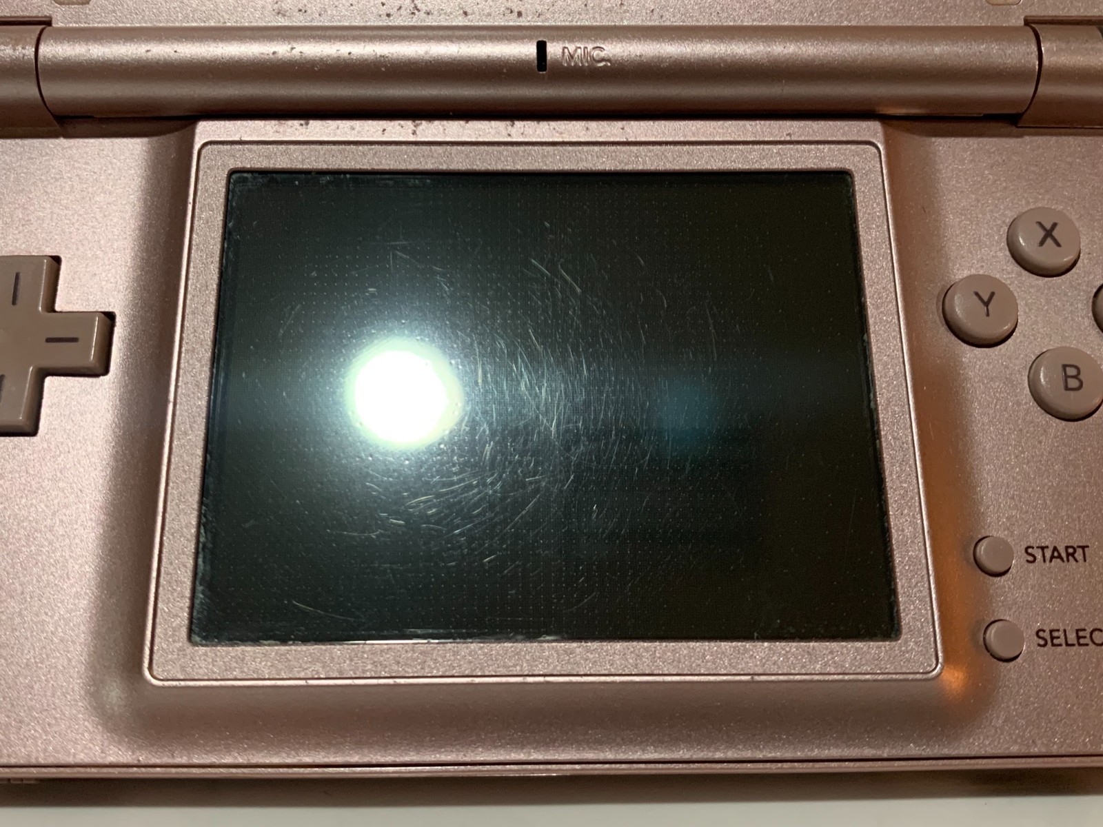 Nintendo DS Lite Metallic Rose Pink Handheld USG-001 FULLY Tested Guaranteed