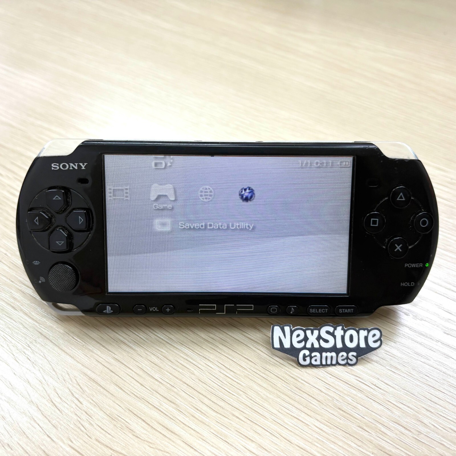 Sony PSP-3000 Console Select Color w/Charger + new battery + random 3 games + 4G