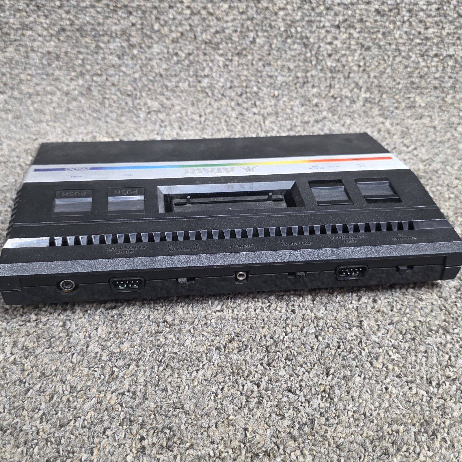 Atari 2600 JR Rainbow Console only ( Untested )