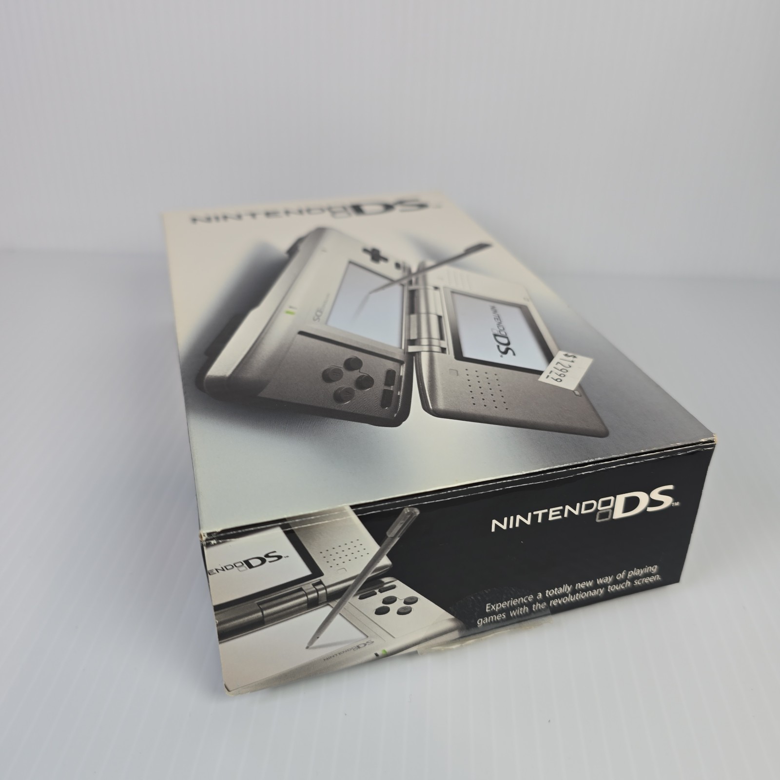 Nintendo DS Original NTR-001 Titanium Silver Handheld System CIB Tested