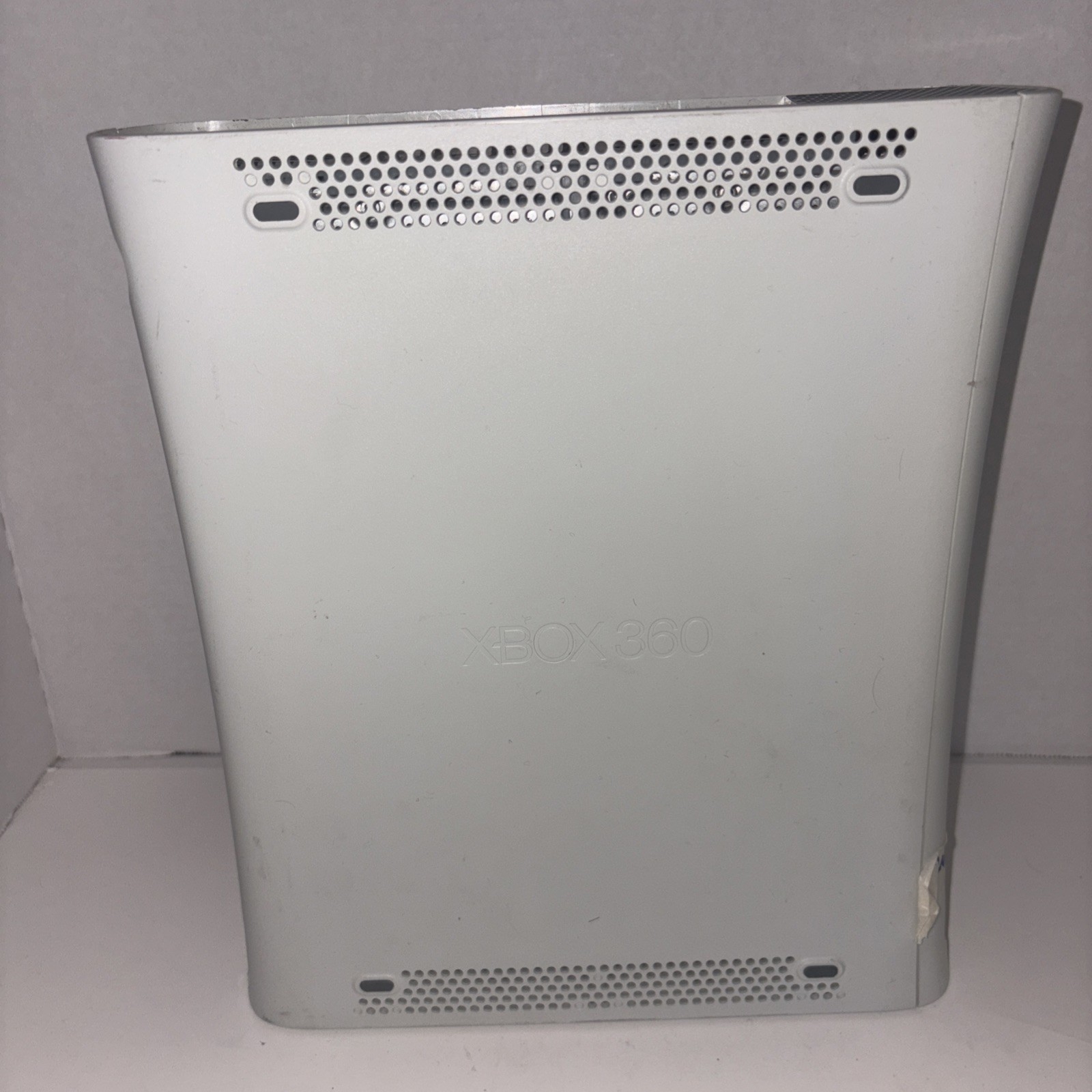 Xbox 360 White Untested or for Parts & Repair Only No Cords No Controller No HDD