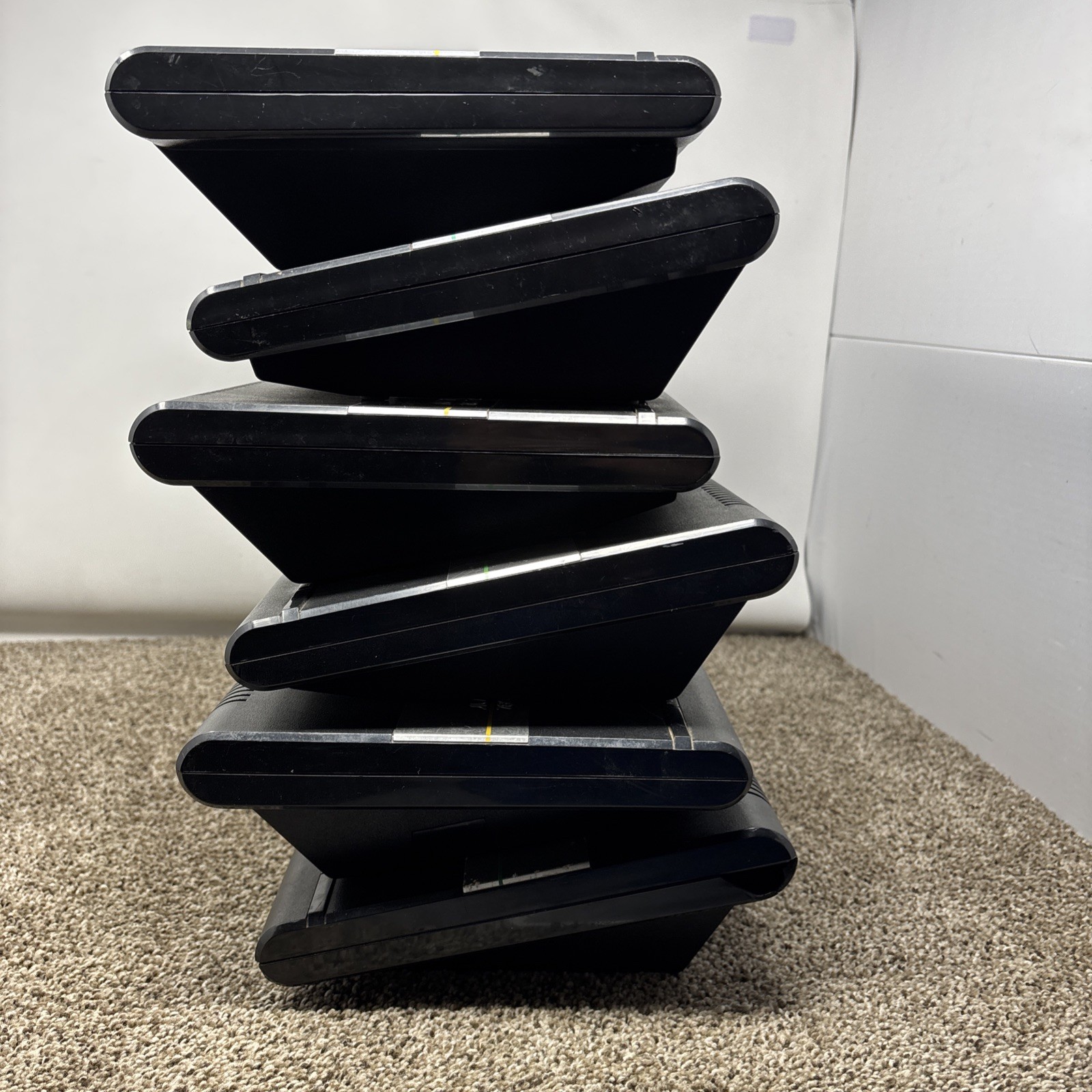 Atari 7800 Consoles Lot For Parts Or Repair Lot Of 6