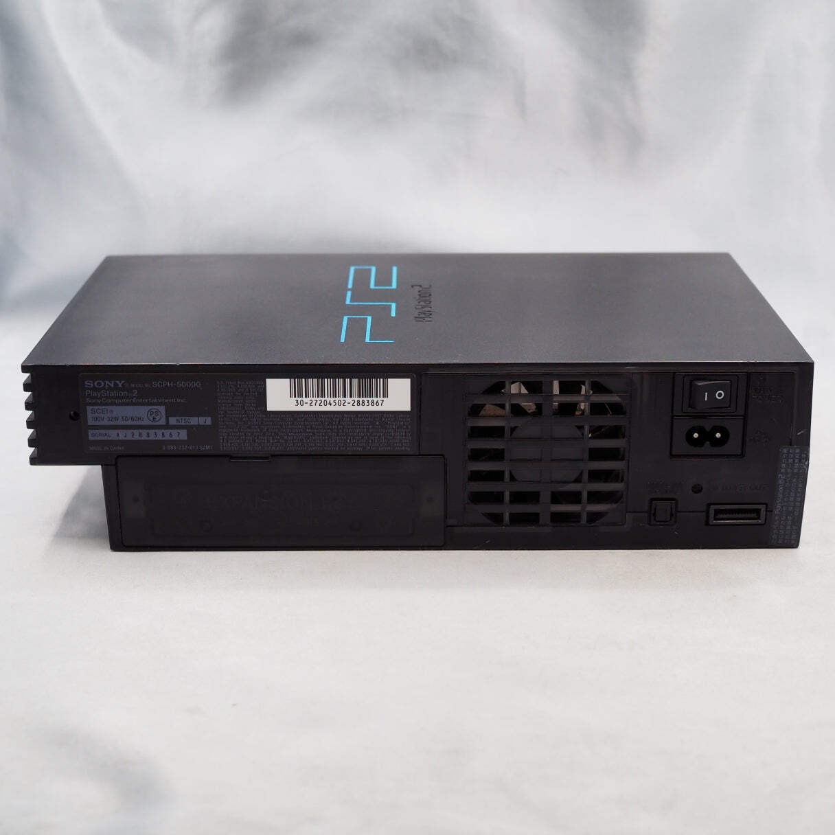 PS2 Console system SCPH-50000 Zen Black NTSC-J Tested Sony Playstation 2 ps2