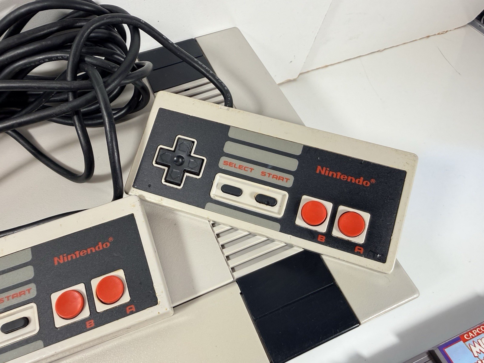 Nintendo NES Console System Bundle NEW 72 PIN Super Mario 8 Fun Games RESTORED!