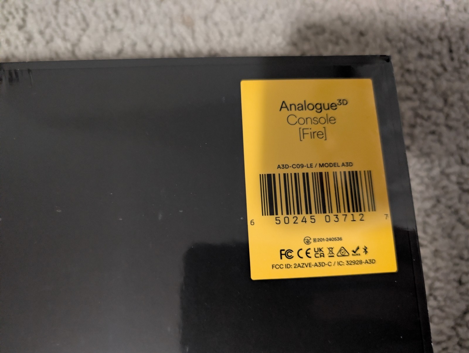 Analogue 3D Funtastic Fire Orange N64 FPGA Nintendo Brand New SEALED unopened
