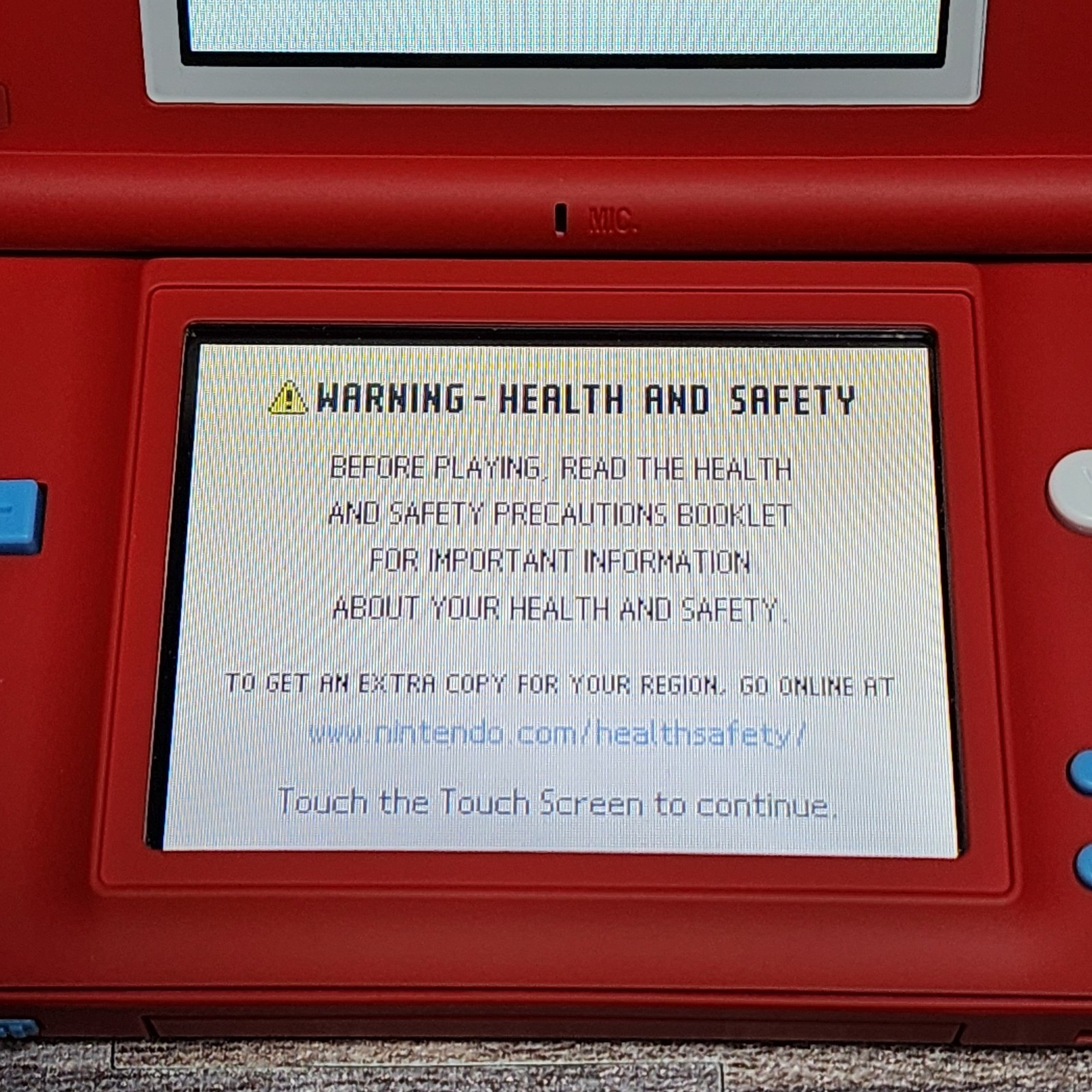 Pokedex Nintendo DS Lite Custom Pokemon Edition Red New Build! Stylus, Charger