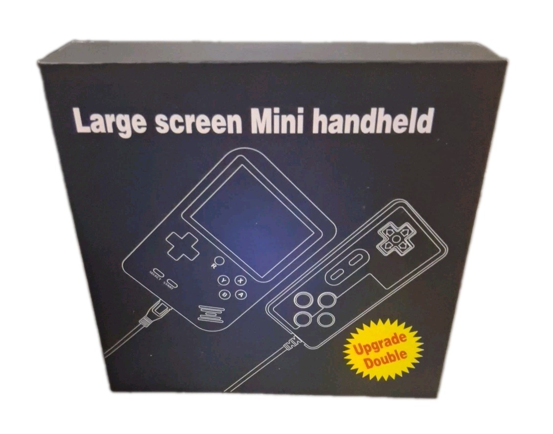 Video Game Retro 3” LED Large Screen MINI Handheld 500 games Connect to TV