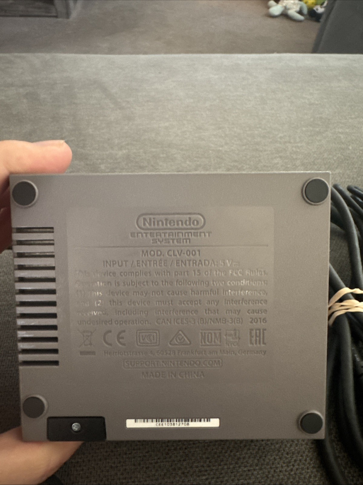Nintendo Entertainment System NES Classic Edition Model CLV-001 Mini Console OEM