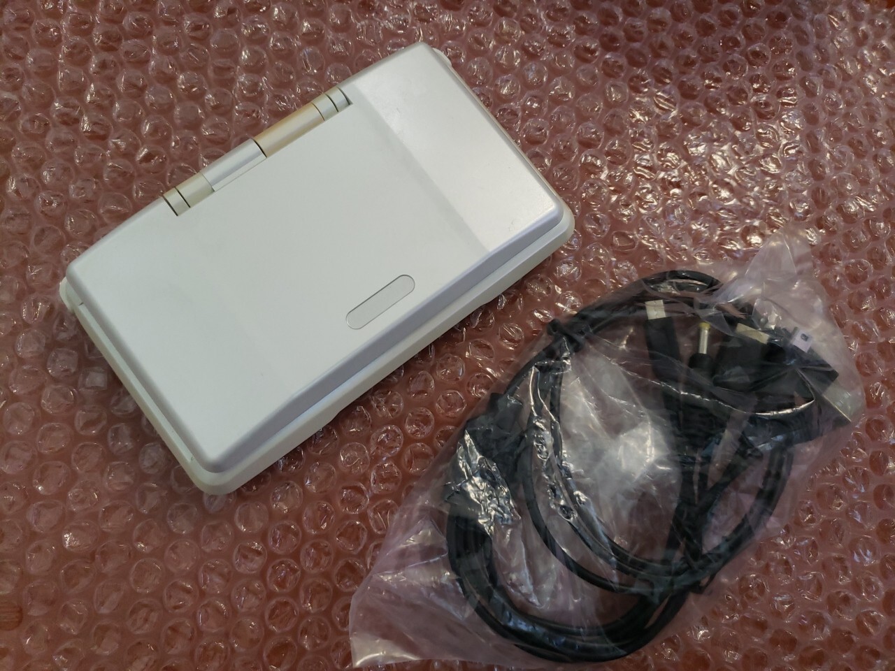 Nintendo DS Launch Edition Pure White Handheld System, Refurb, Ships Quick