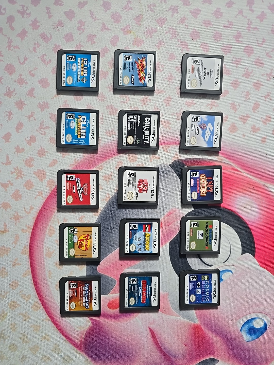 Nintendo DSi XL Super Mario Bros 25th Anniversary Edition w Charger & 15 Games