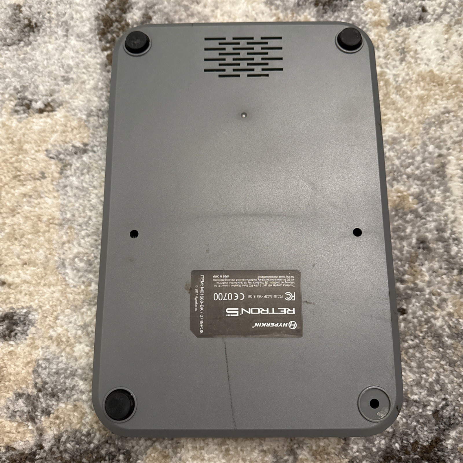 Hyperkin Retron 5 Launch Edition Black Console – NOT WORKING/FOR PARTS