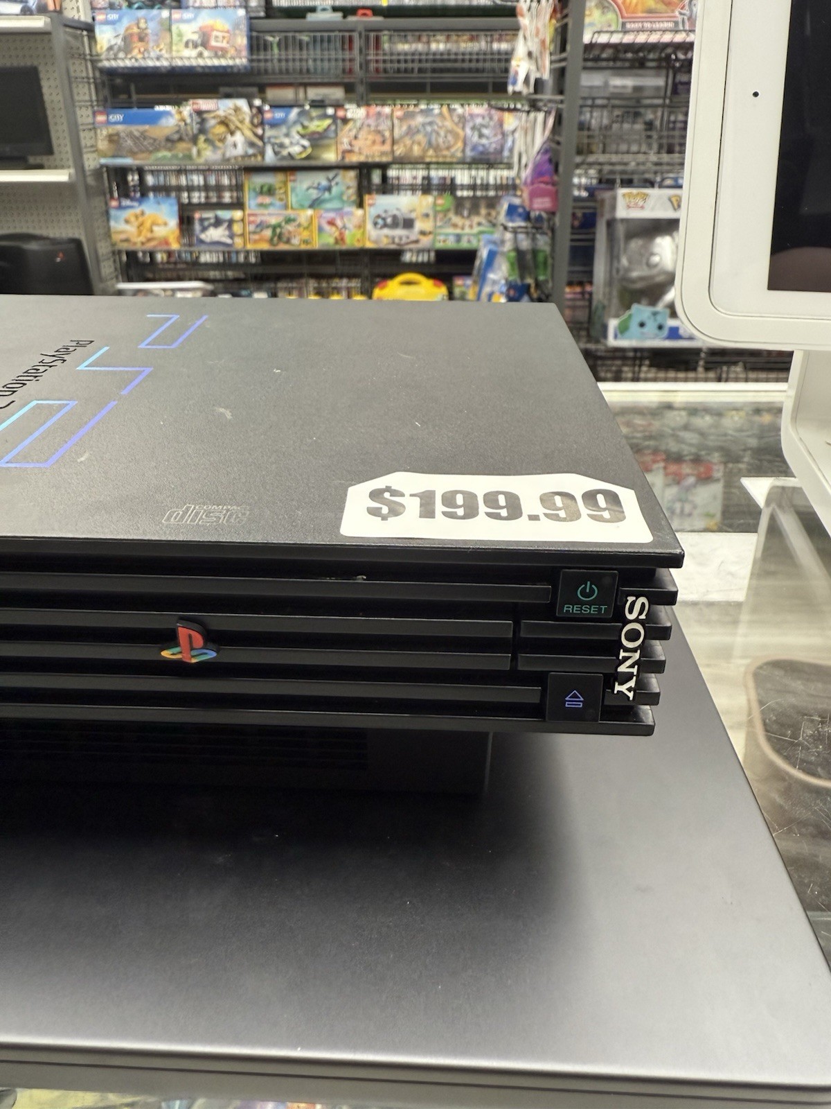 Sony PlayStation 2 PS2 Console Black SCPH-30001 NTSC-U/C Expansion Bay