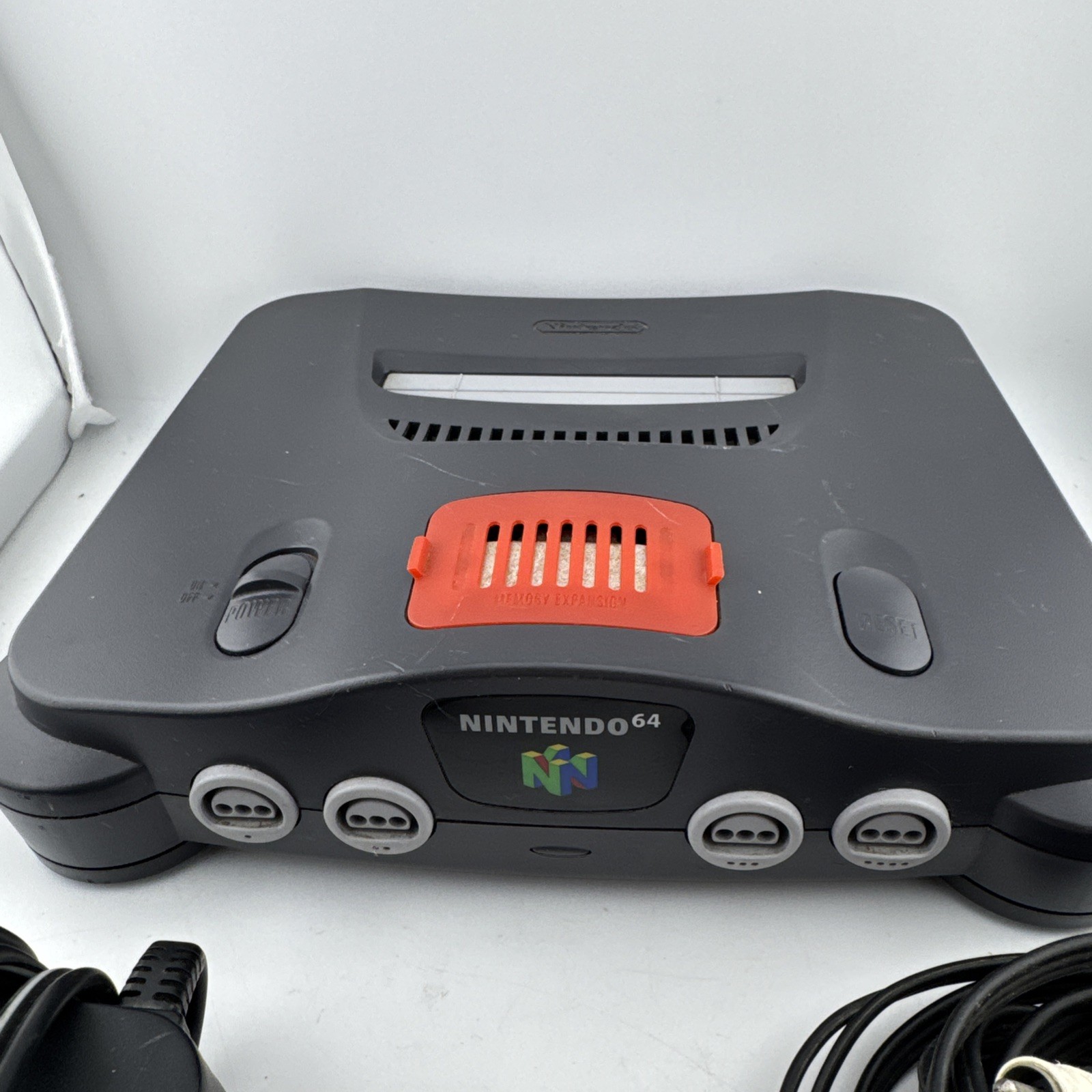 Nintendo 64 System 32MB Home Console – Charcoal Gray Console Only Tested