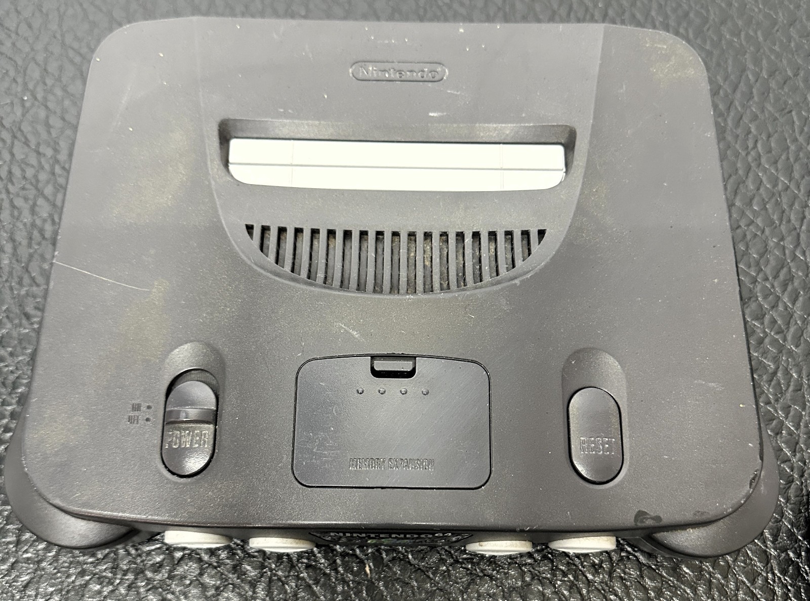 Nintendo 64 Console ~ NUS-001 ~ W/ 1 OEM Controller AV Cable Pro Serviced Tested