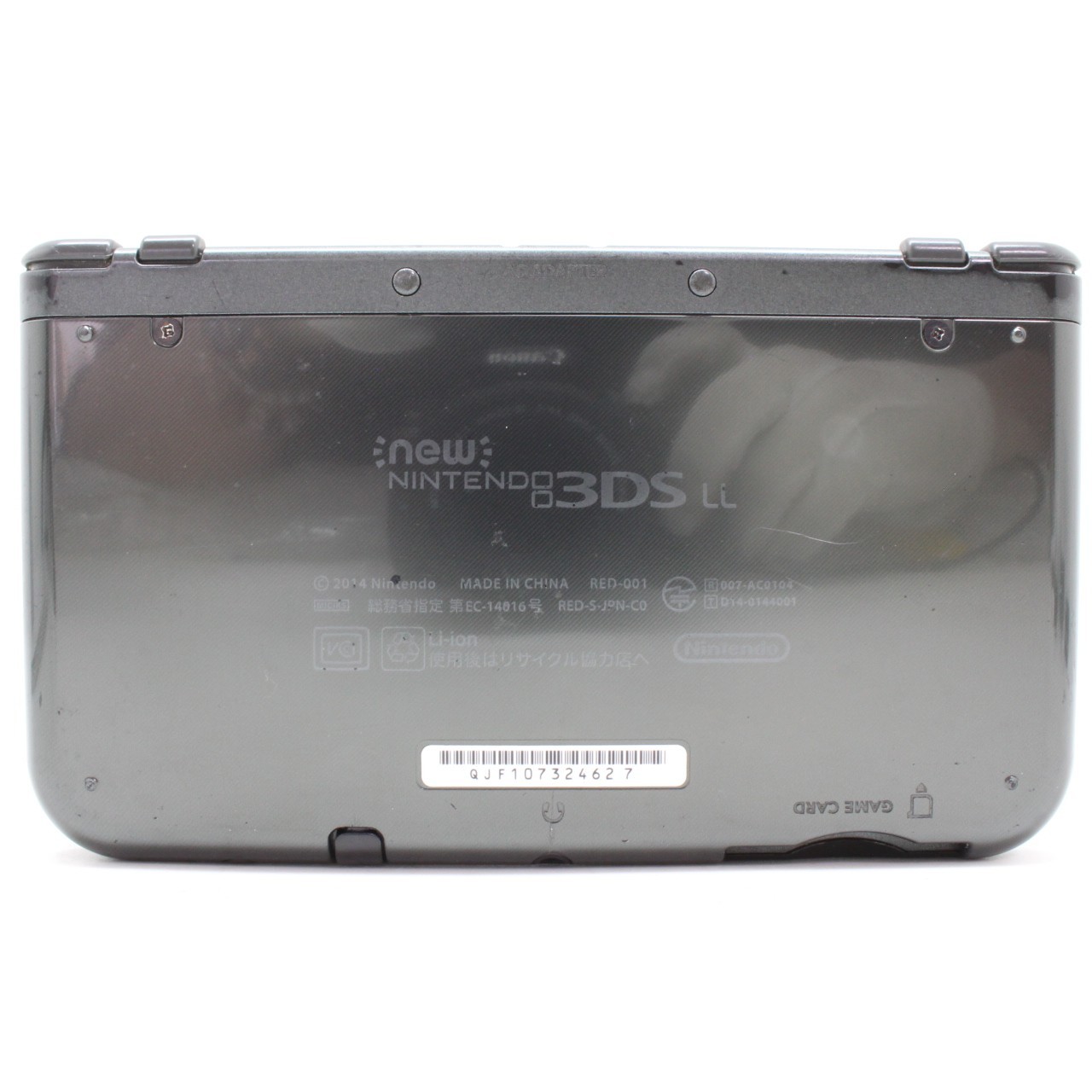 [ EXC+++++ ] NINTENDO NEW 3DS XL Metallic Black Game Console From Japan 4279