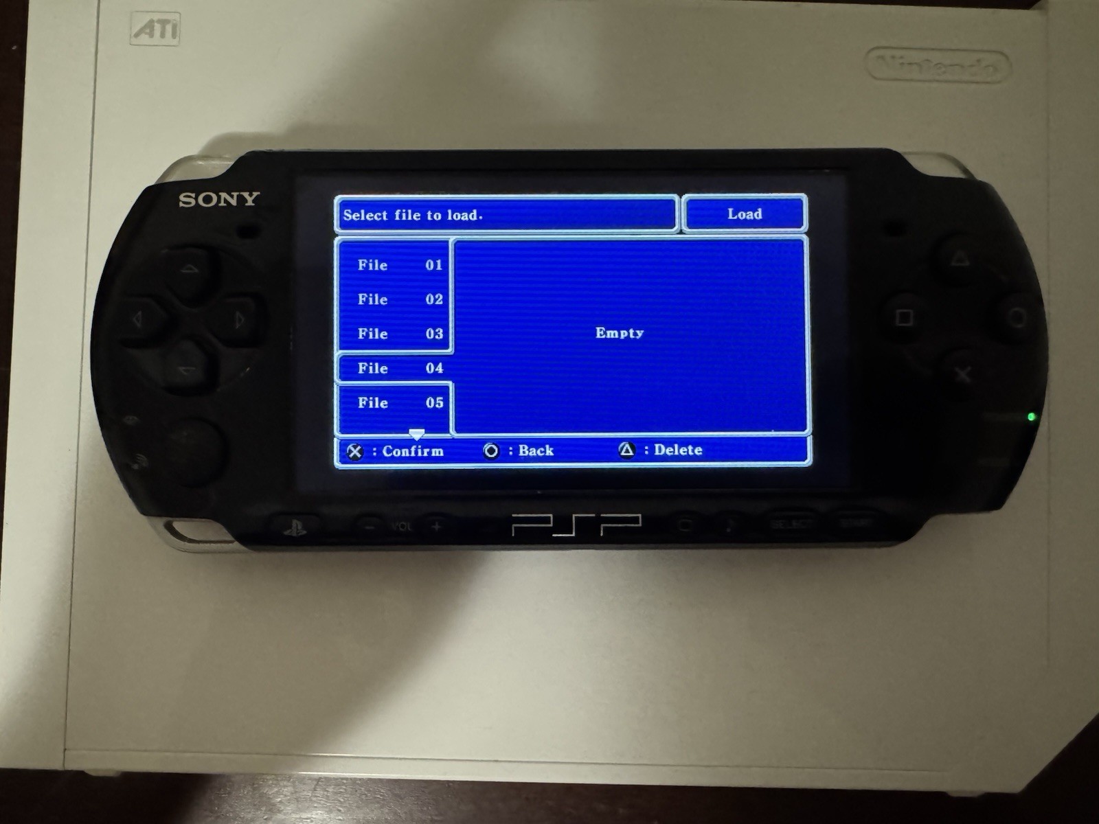 PSP 3001 Game Console with Carry Case, NEW BATTERY + Final Fantasy No Charger