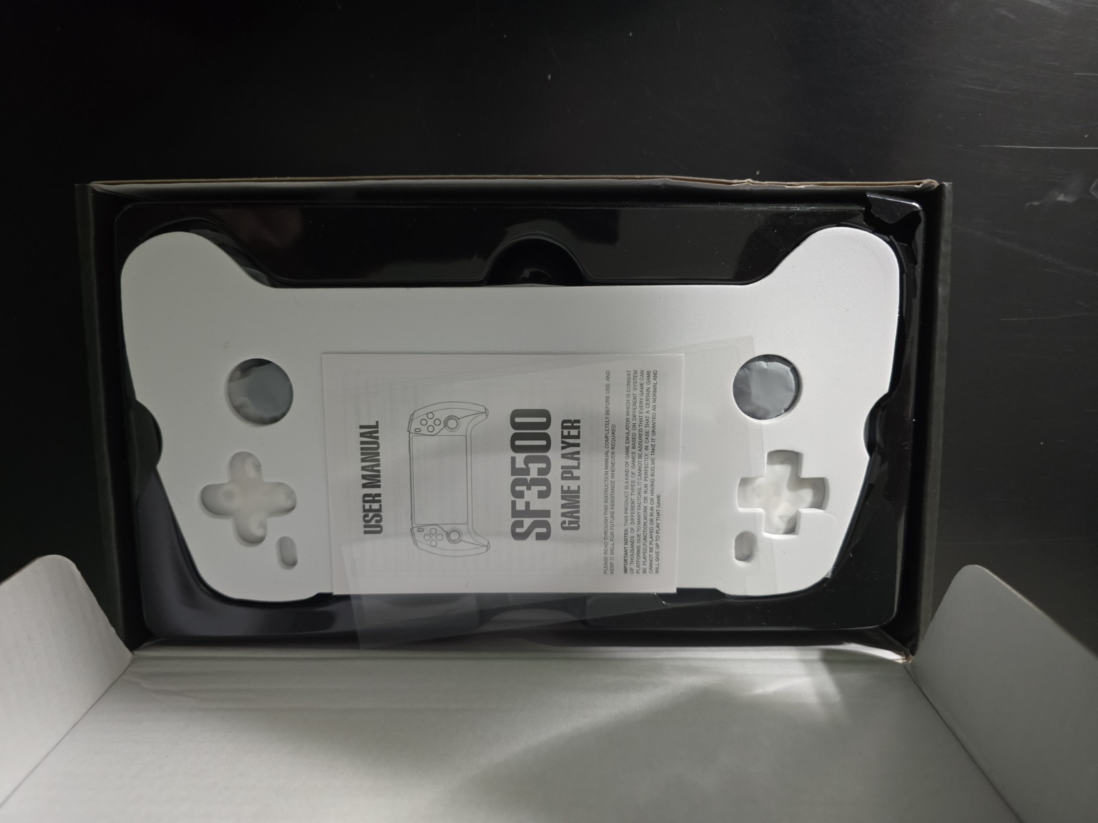 SF3500 Handheld Game Player 5 In FHD Portable Console Black Over 20,000 games