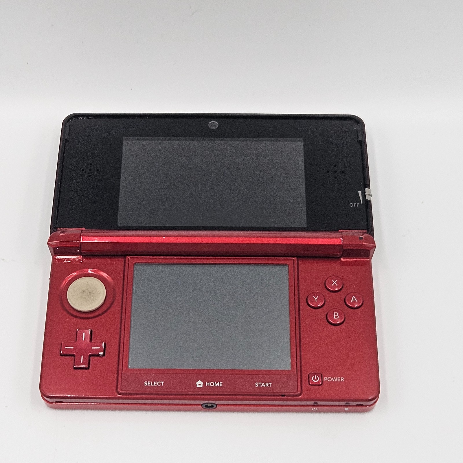 Nintendo 3DS Metallic Red – CTR-001 – Enhanced System – SD + 32GB Micro SD