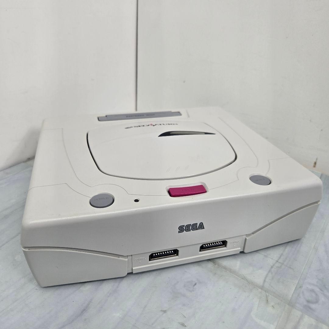 SEGA Sega Saturn HST 3220 console with controller and cable