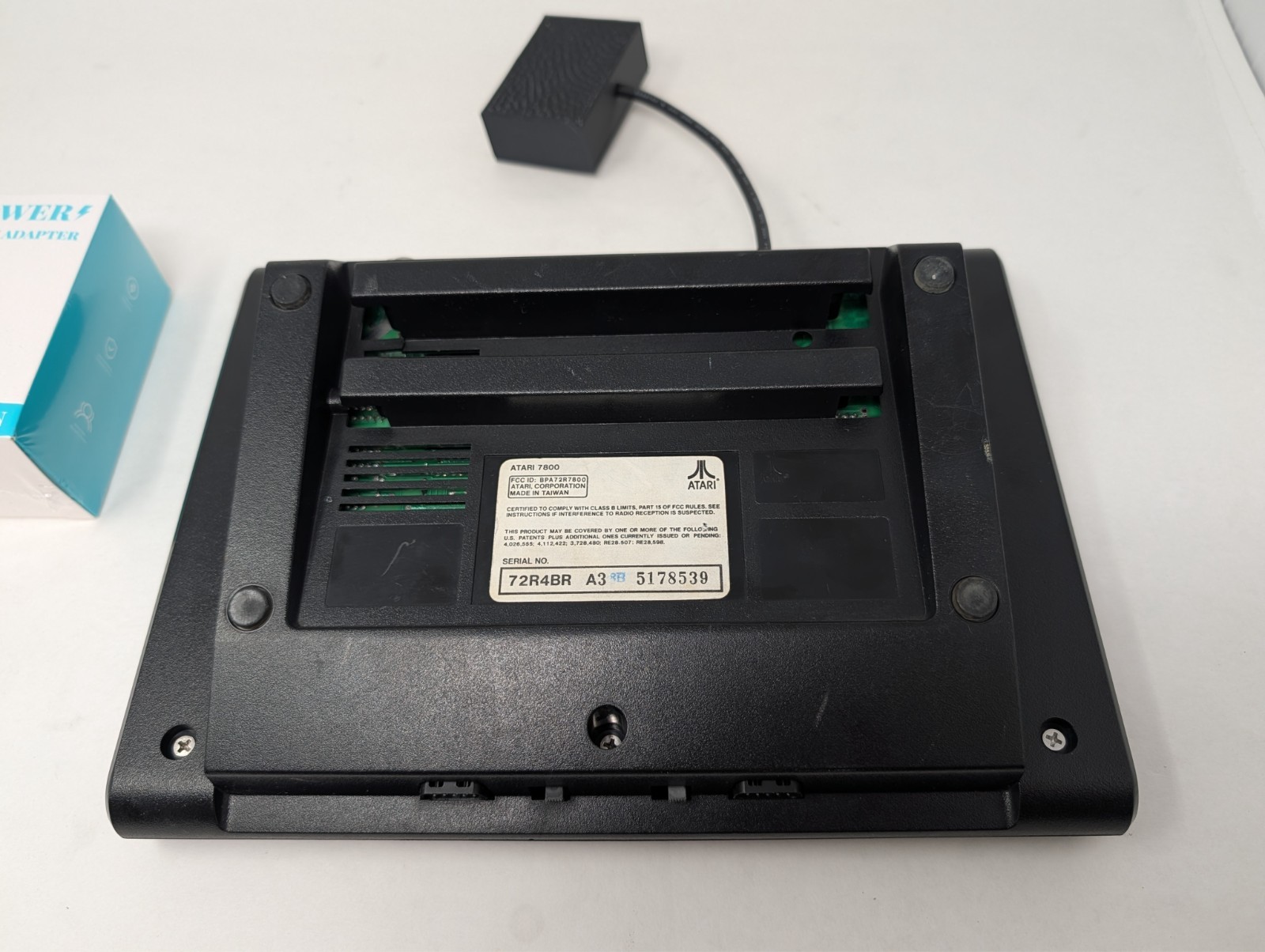 Atari 7800 Console w/ UAV Video Upgrade S-Video/Composite Output & Power Mod