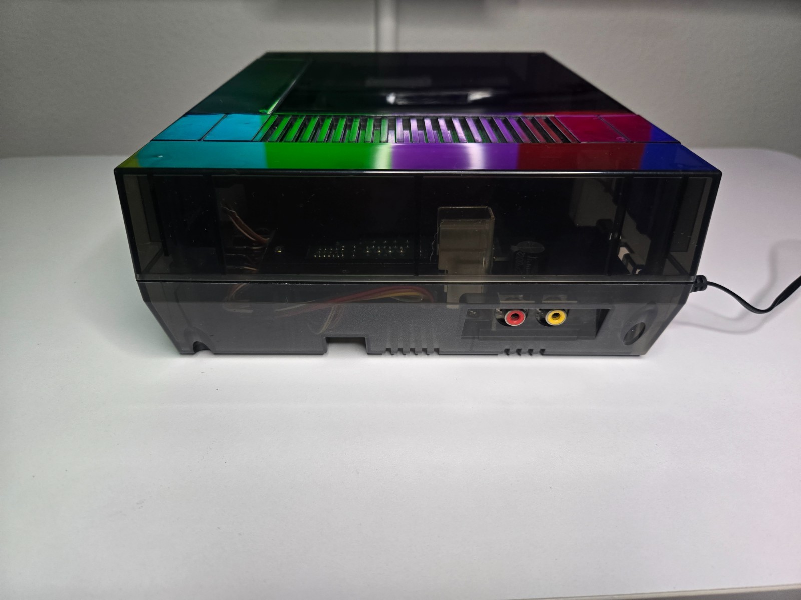 Clear Black / Purple Nintendo Entertainment System NES Console Games Bundle