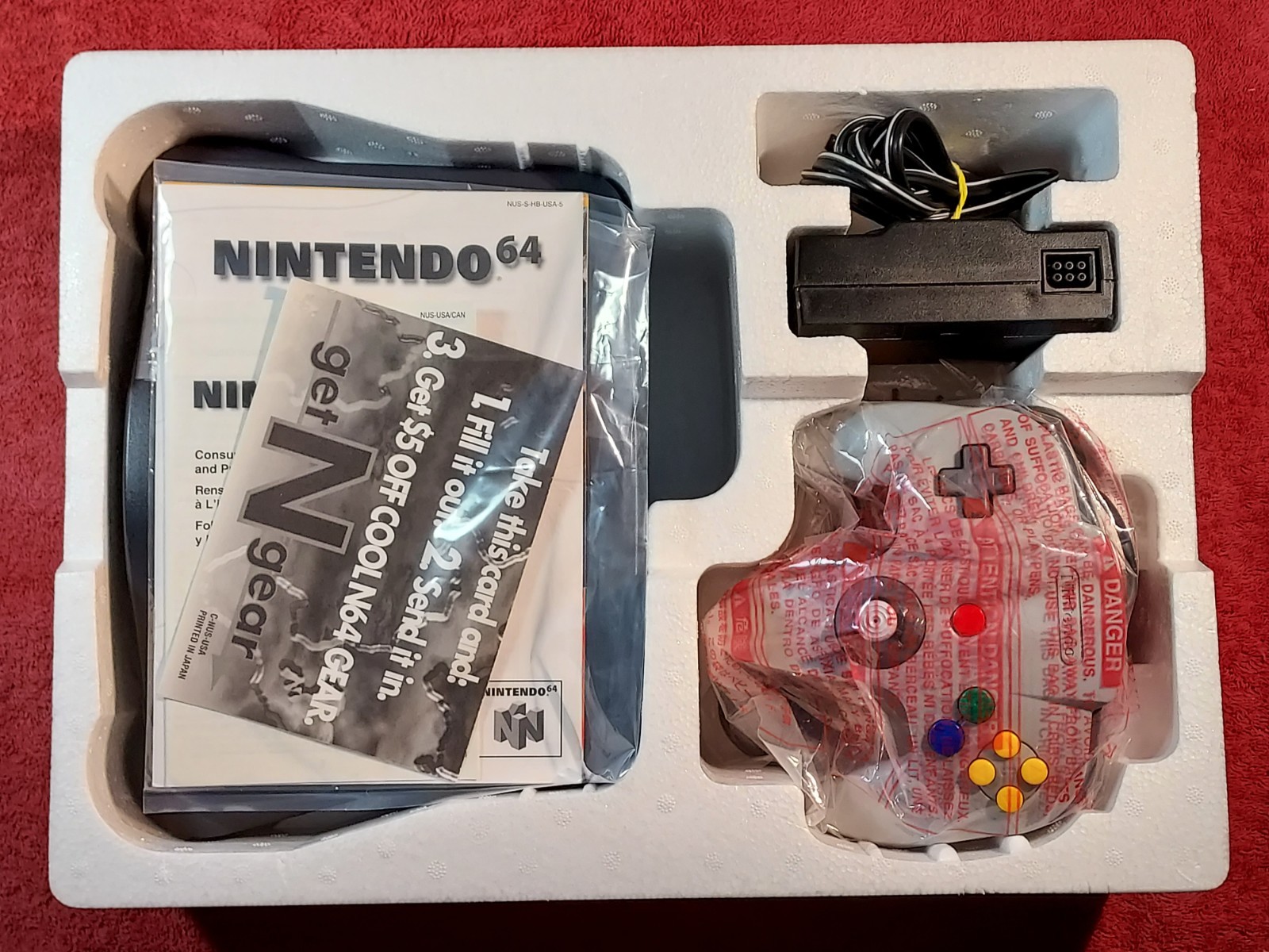 Nintendo 64 System 32MB Home Console – 100% Complete In Box – Authentic – Tested
