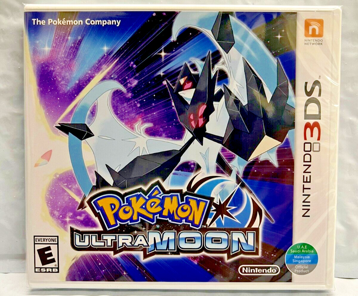 Pokémon Ultra Sun + Ultra Moon – Nintendo 3DS Brand New Sealed Bundle