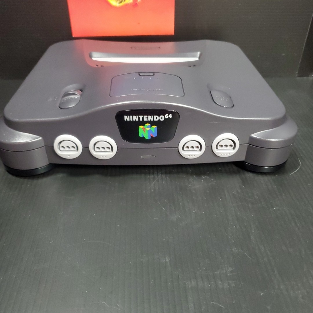 Nintendo 64 Black Console w/ Turbo RAM, GAME, 2Controller, & Cables NUS-001 N64