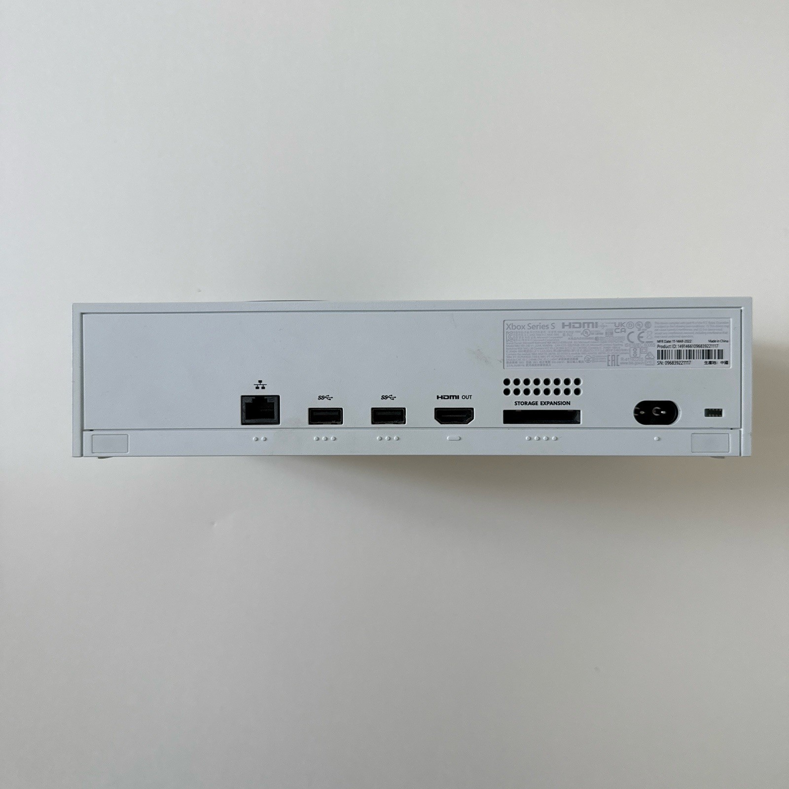 Microsoft Xbox Series S 512GB Video Game Console White – For Parts POWERS ON