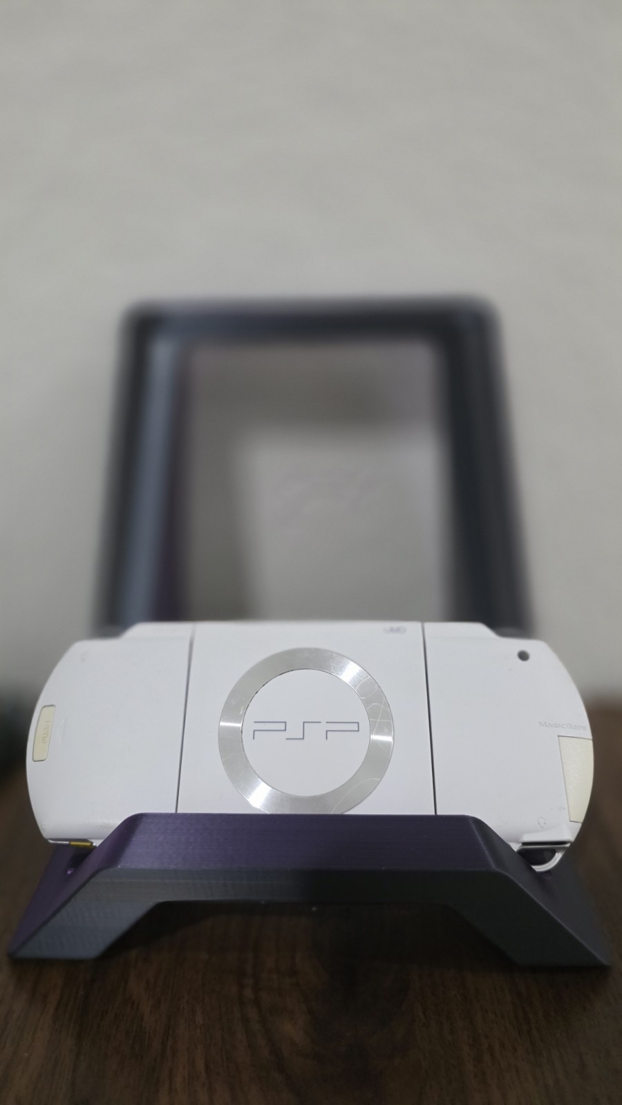 Sony PSP-1000 White Console w/ Black Buttons Tested Working Firmware 6.39