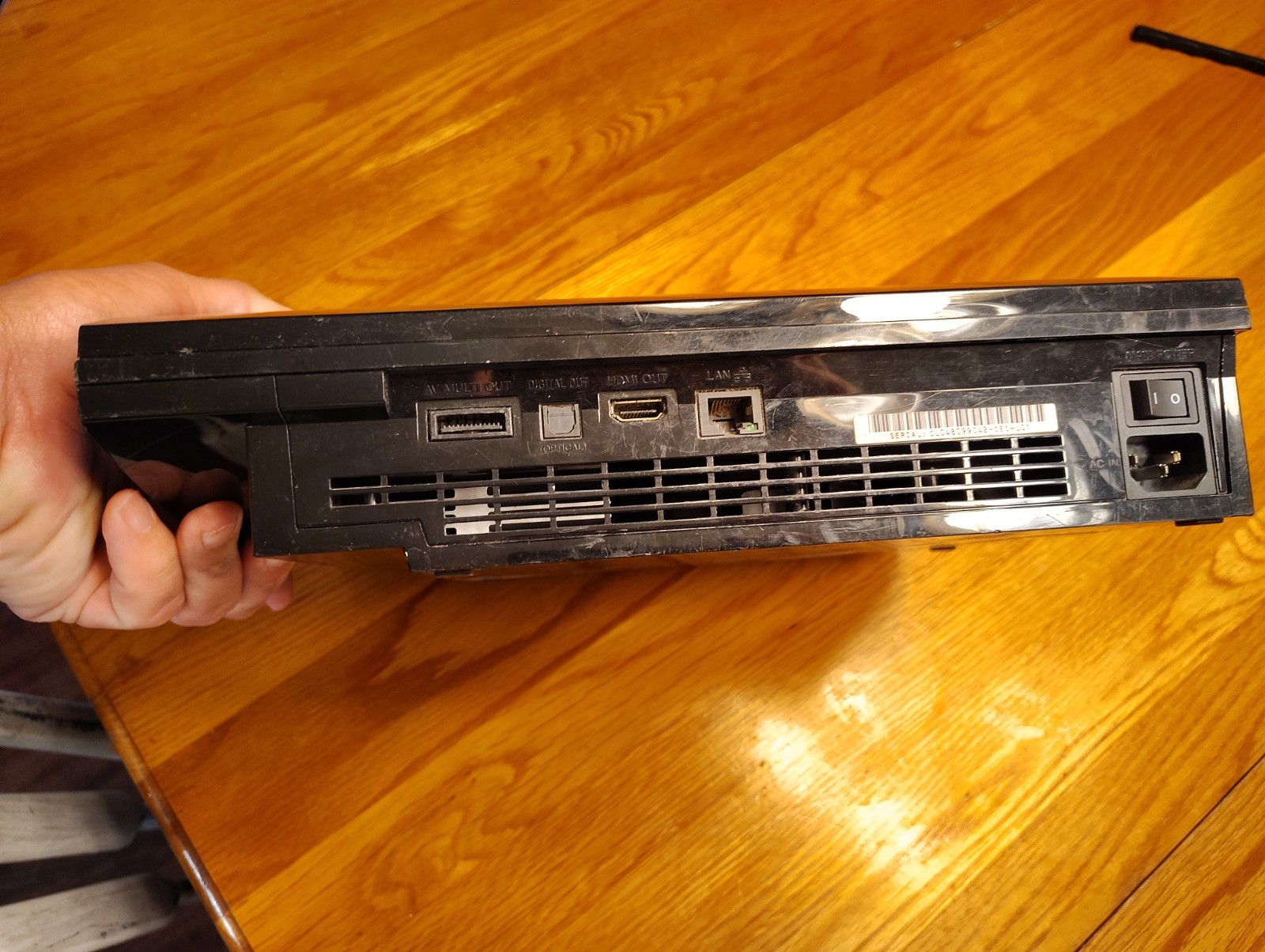 Sony PlayStation 3 CECHL01 60GB 1080p NTSC-U/C Black Console Will Not Read Discs
