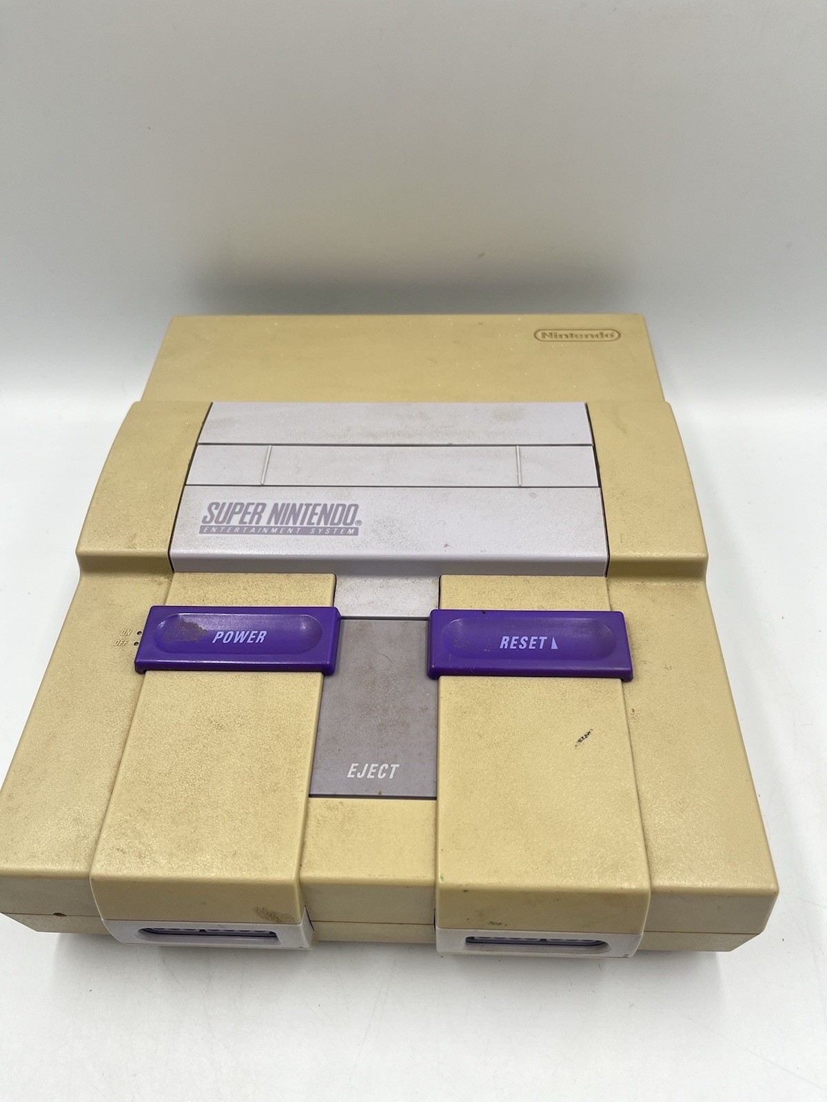 Super Nintendo SNES Console Bundle Oem With Controller All Cables Tested