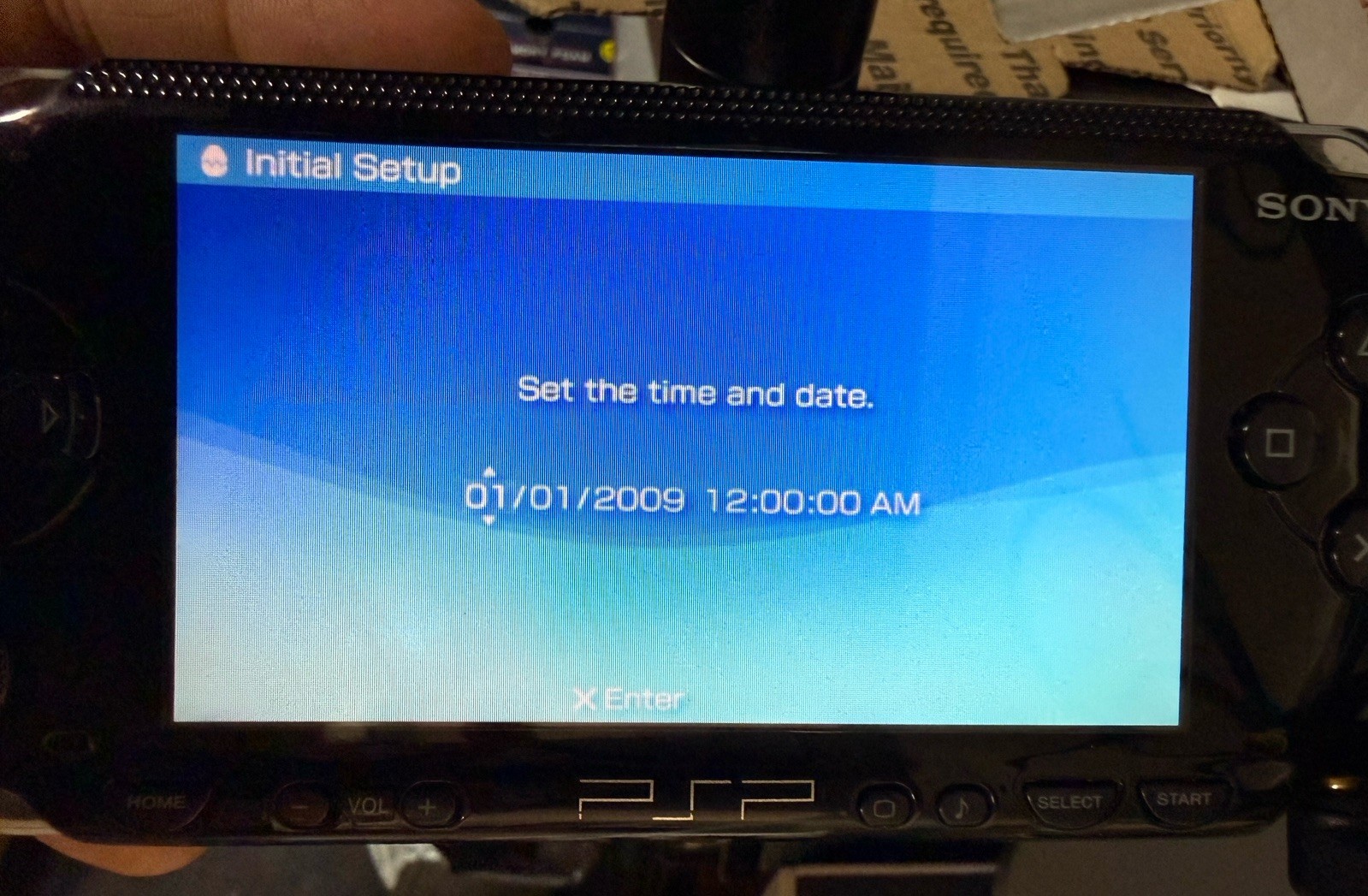 Sony PSP-1001 Black Console With Charger, 1GB Sony Storage Memory Card, 5 Games
