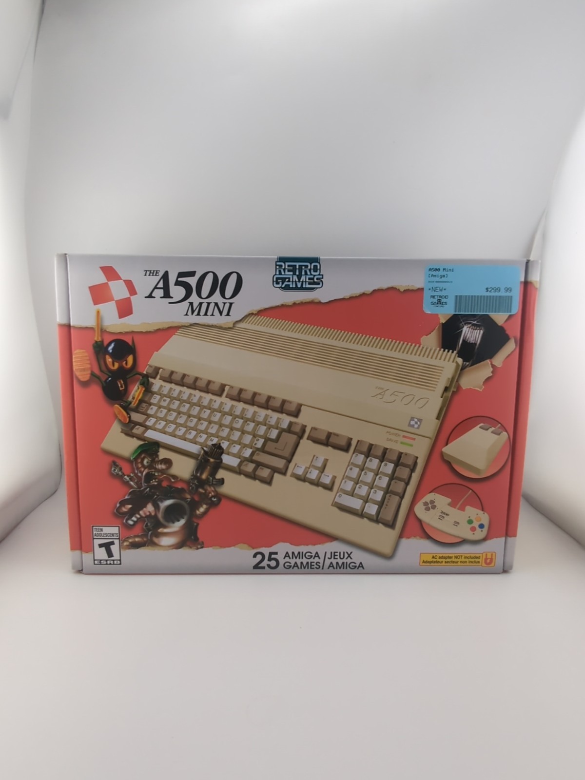Amiga 500 The A500 Mini 25 Retro Games HDMI Console – Modern 2022 Edition NEW
