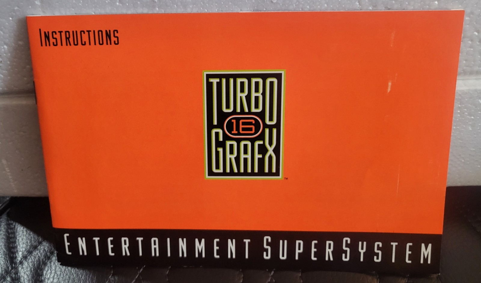 NEC TurboGrafx-16 Console Box Keith Courage Alien Crush MISSING POWER ADAPTER