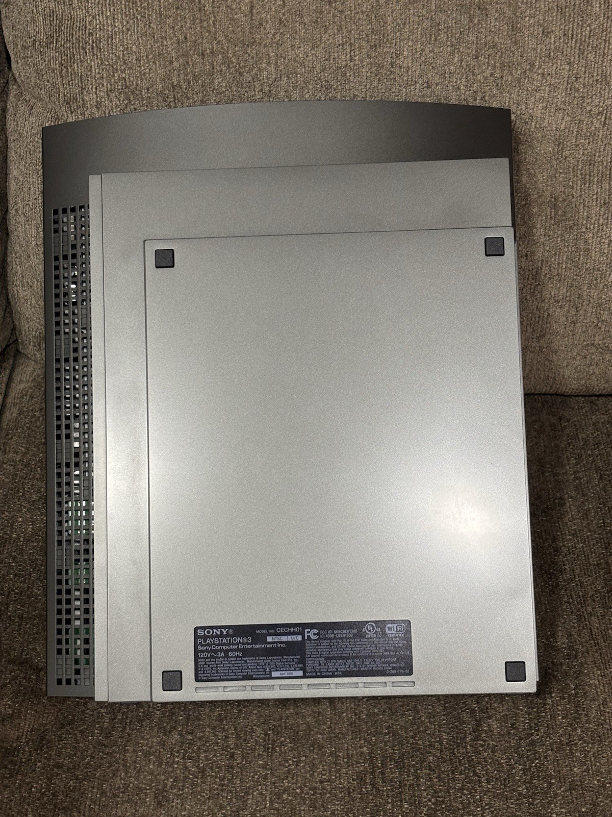 RARE Metal Gear Solid 4 PS3 Console Gunmetal Gray Konami Exclusive Limited Boxed