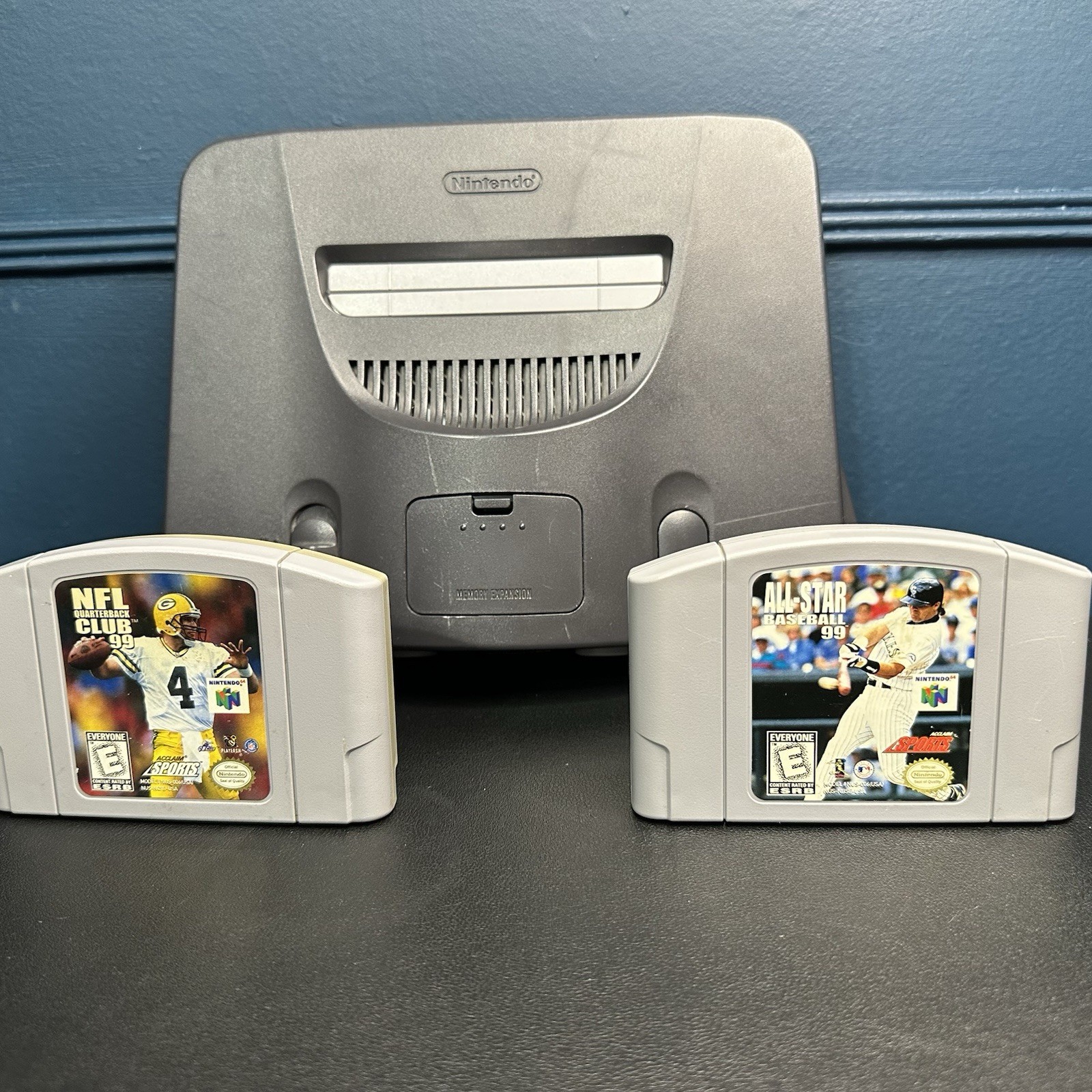 Nintendo 64 N64 Console Bundle 2 Games Fully Tested with Jumper Pak and Cords