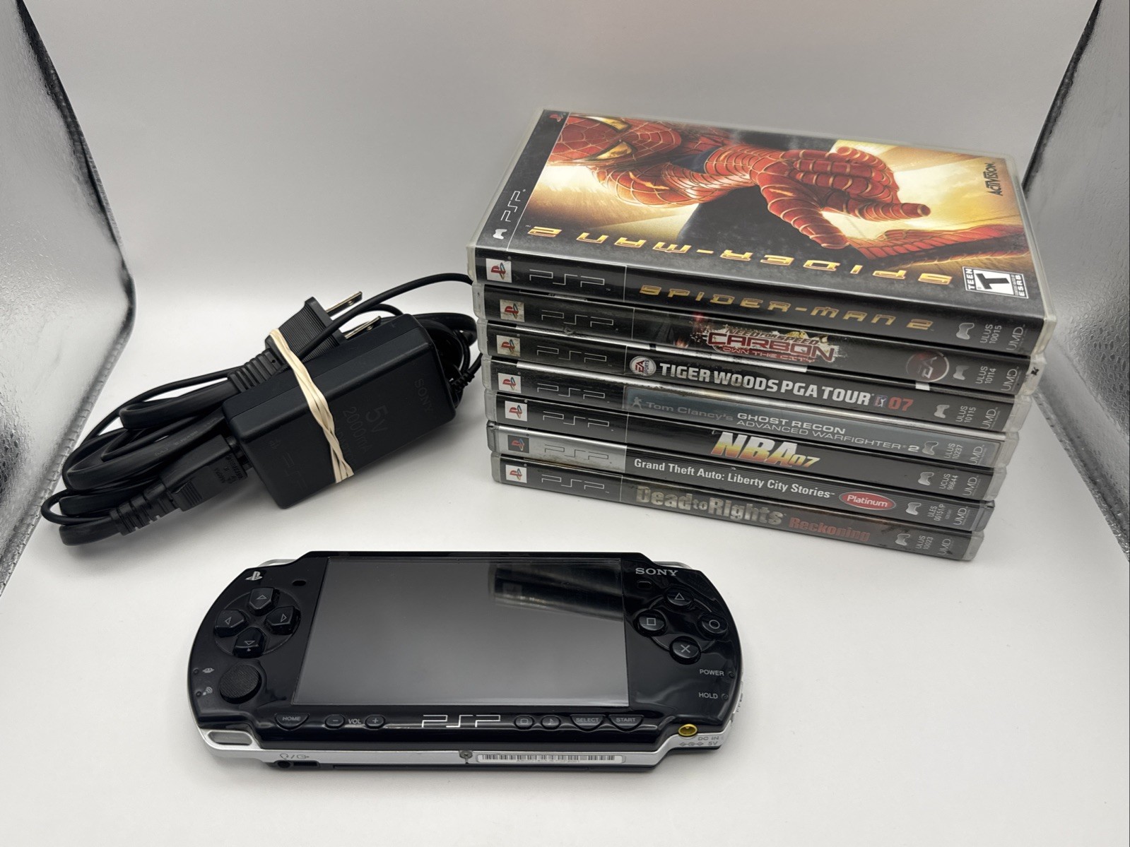Sony PSP-2001 PlayStation Bundle Handheld Console – Working – Missing Battery